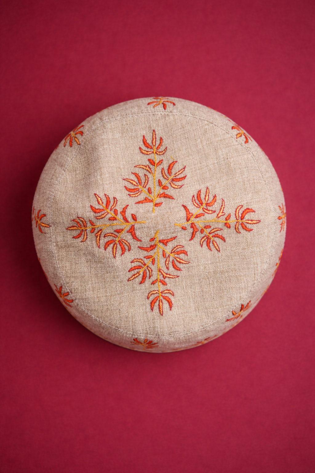 Sozni embroidery cap T036