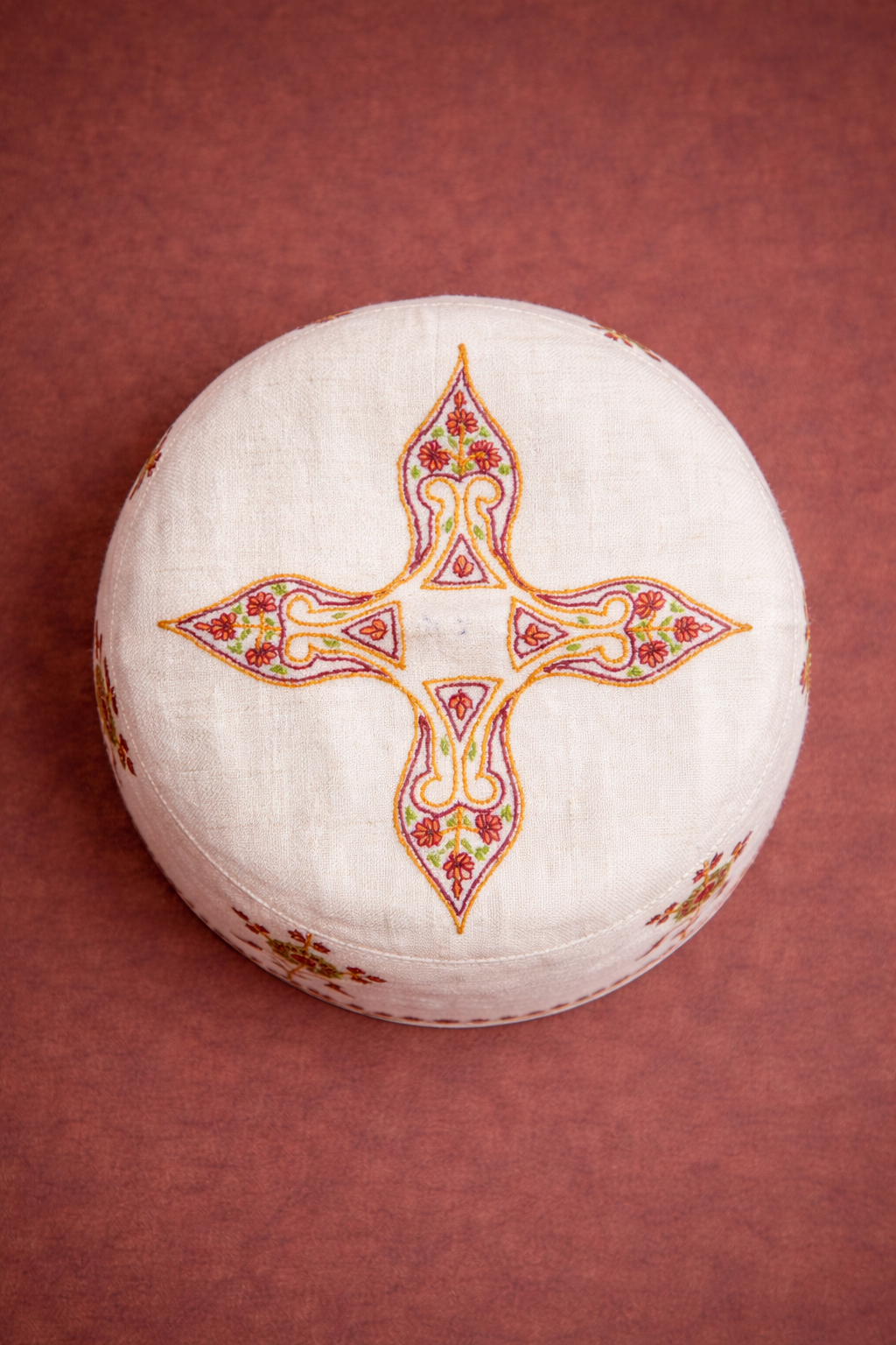 Sozni embroidery cap T015