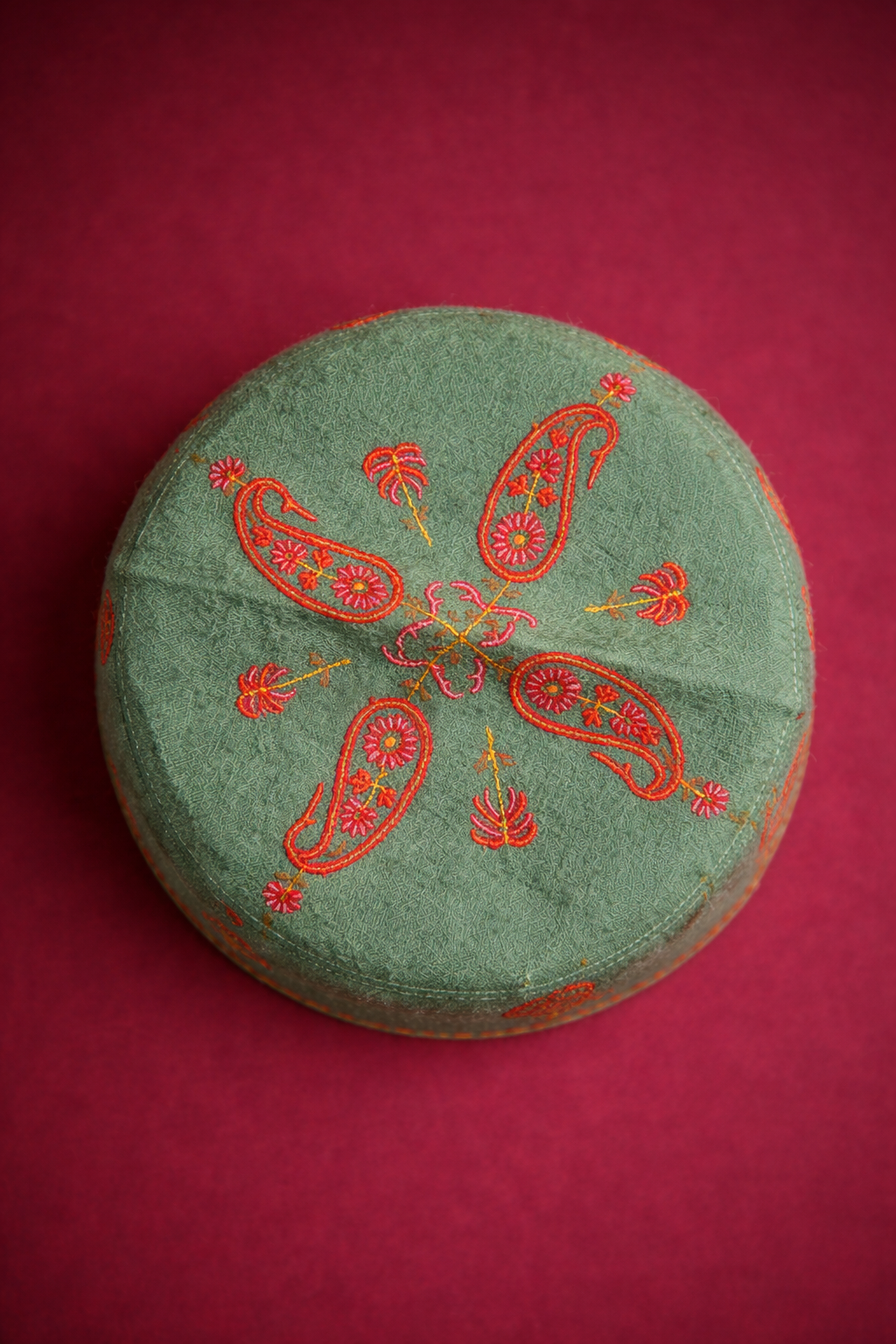 Sozni embroidery cap T047