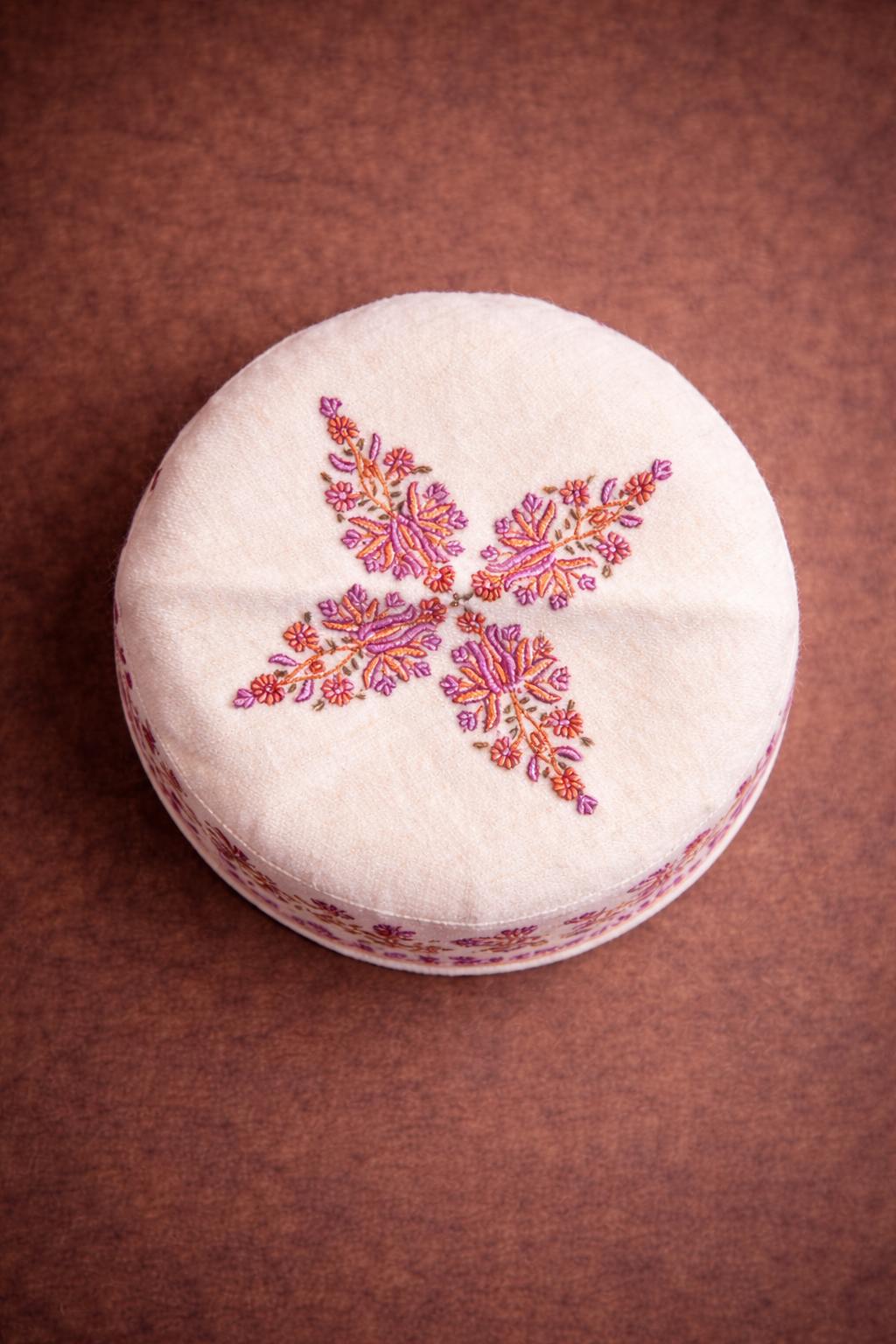 Sozni embroidery cap T003