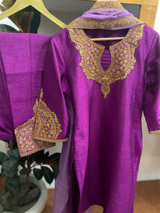 Tilla kurta set 3pc stitched