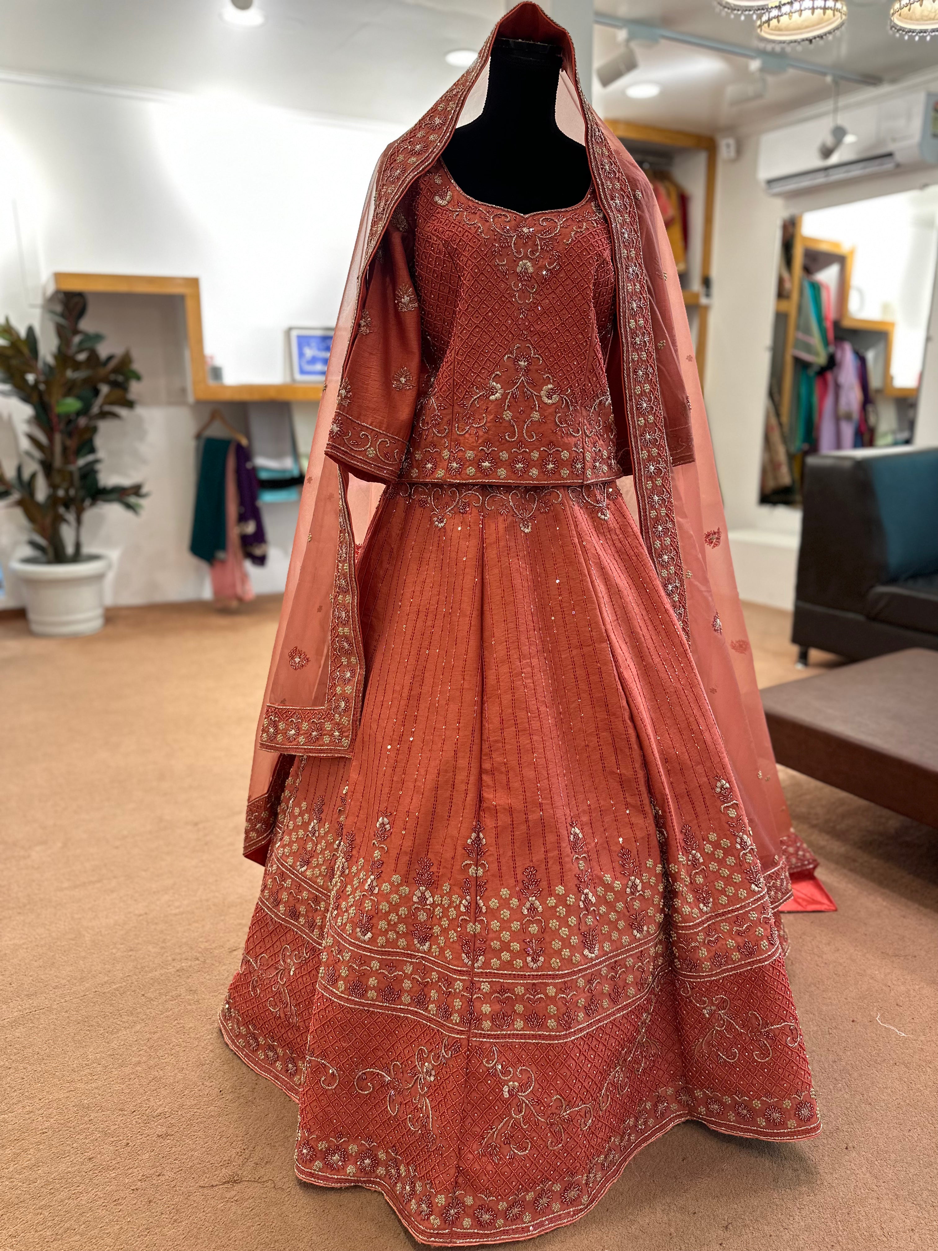 Handwork Bridal lehanga