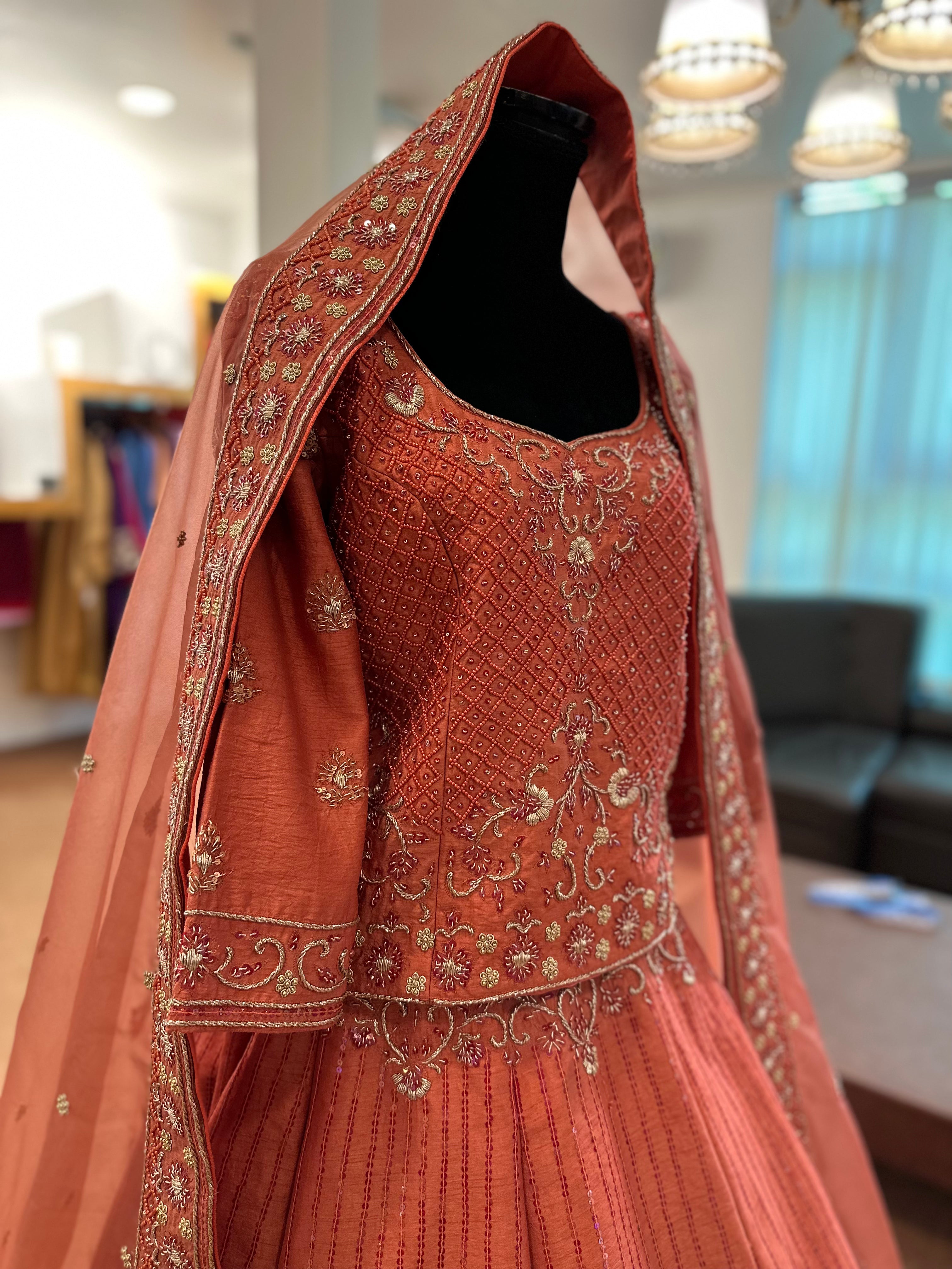 Handwork Bridal lehanga