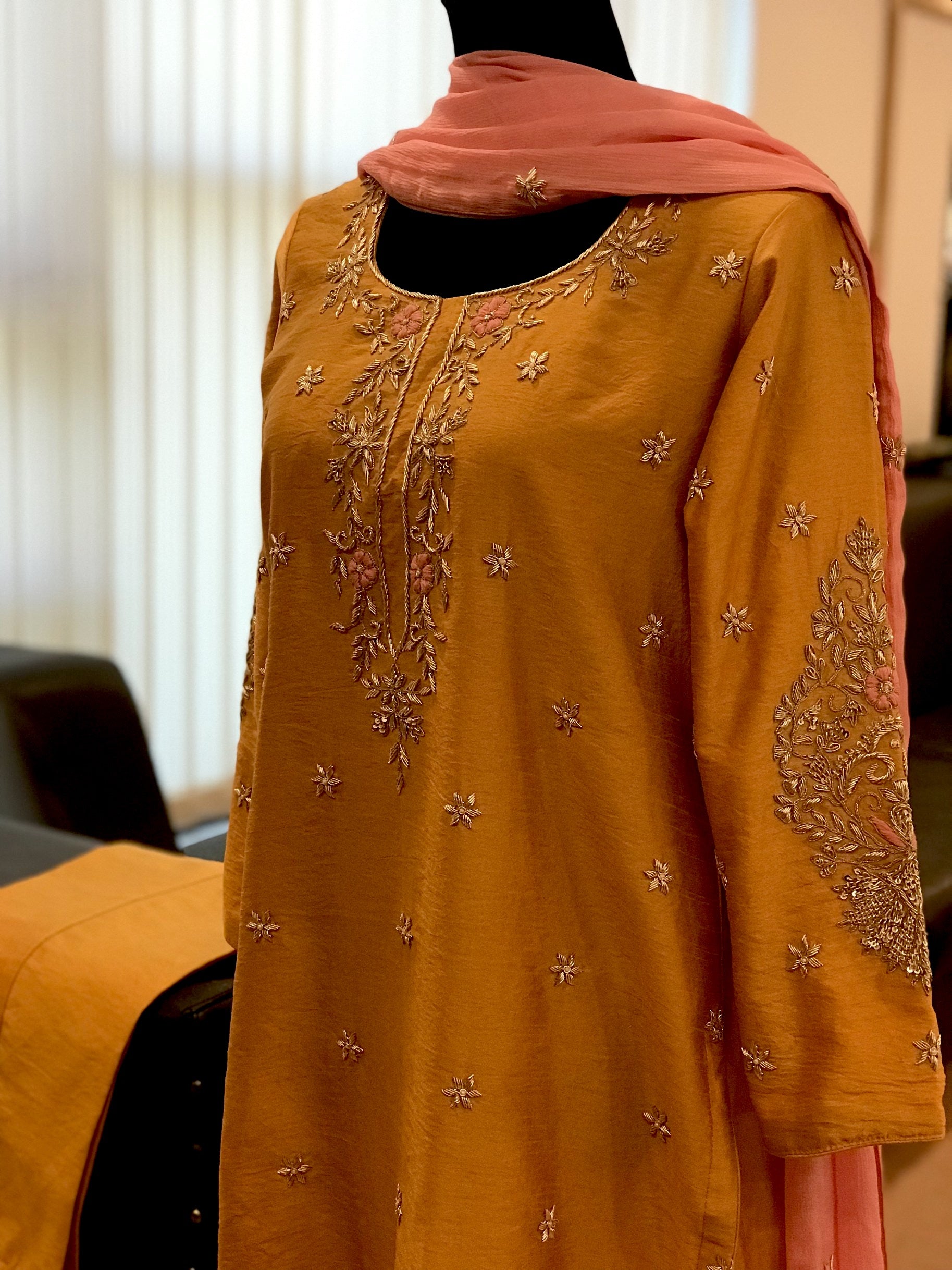 Handembroidered 3piece suit