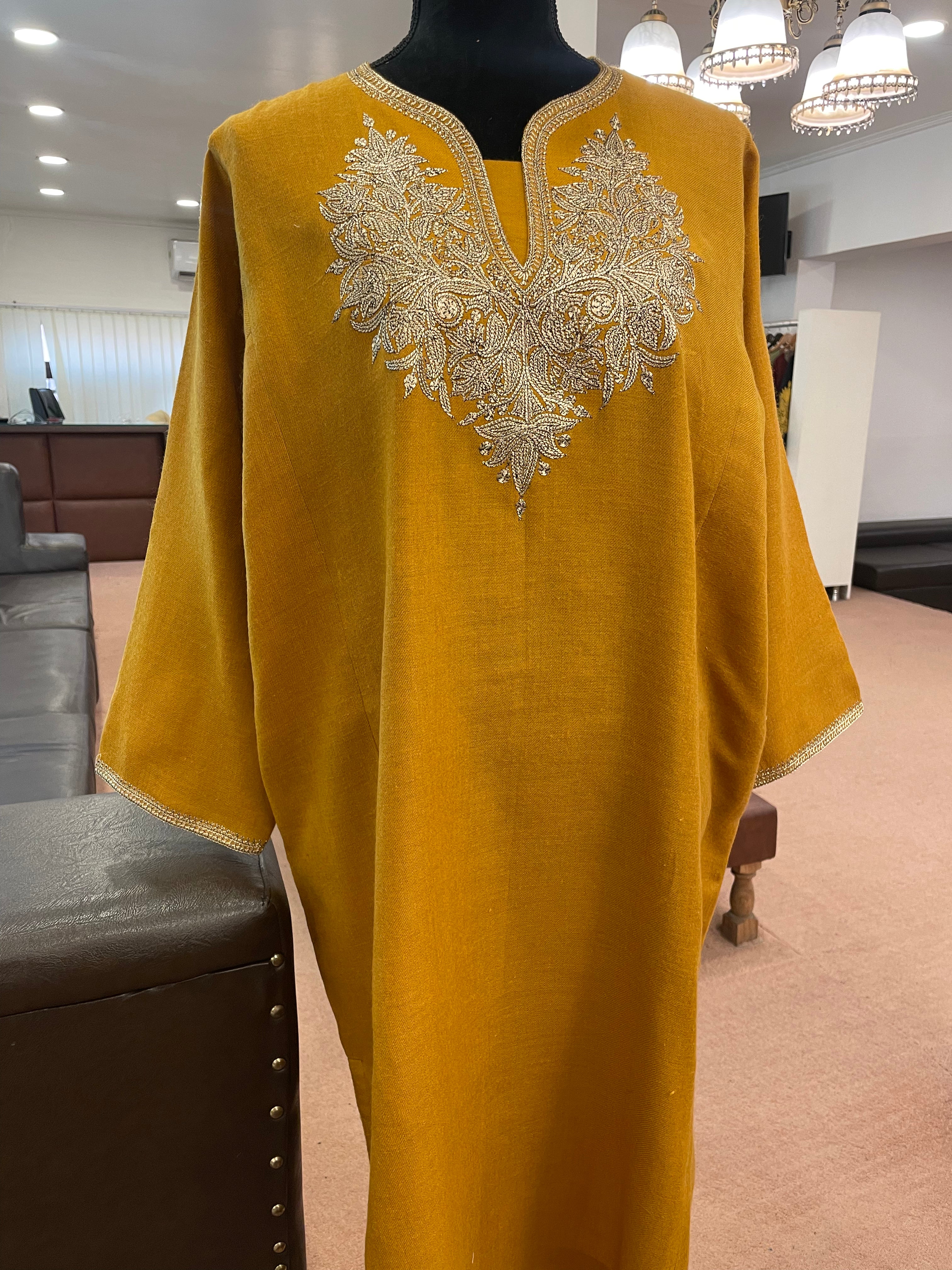 Purepashmina blend pheran pwb229