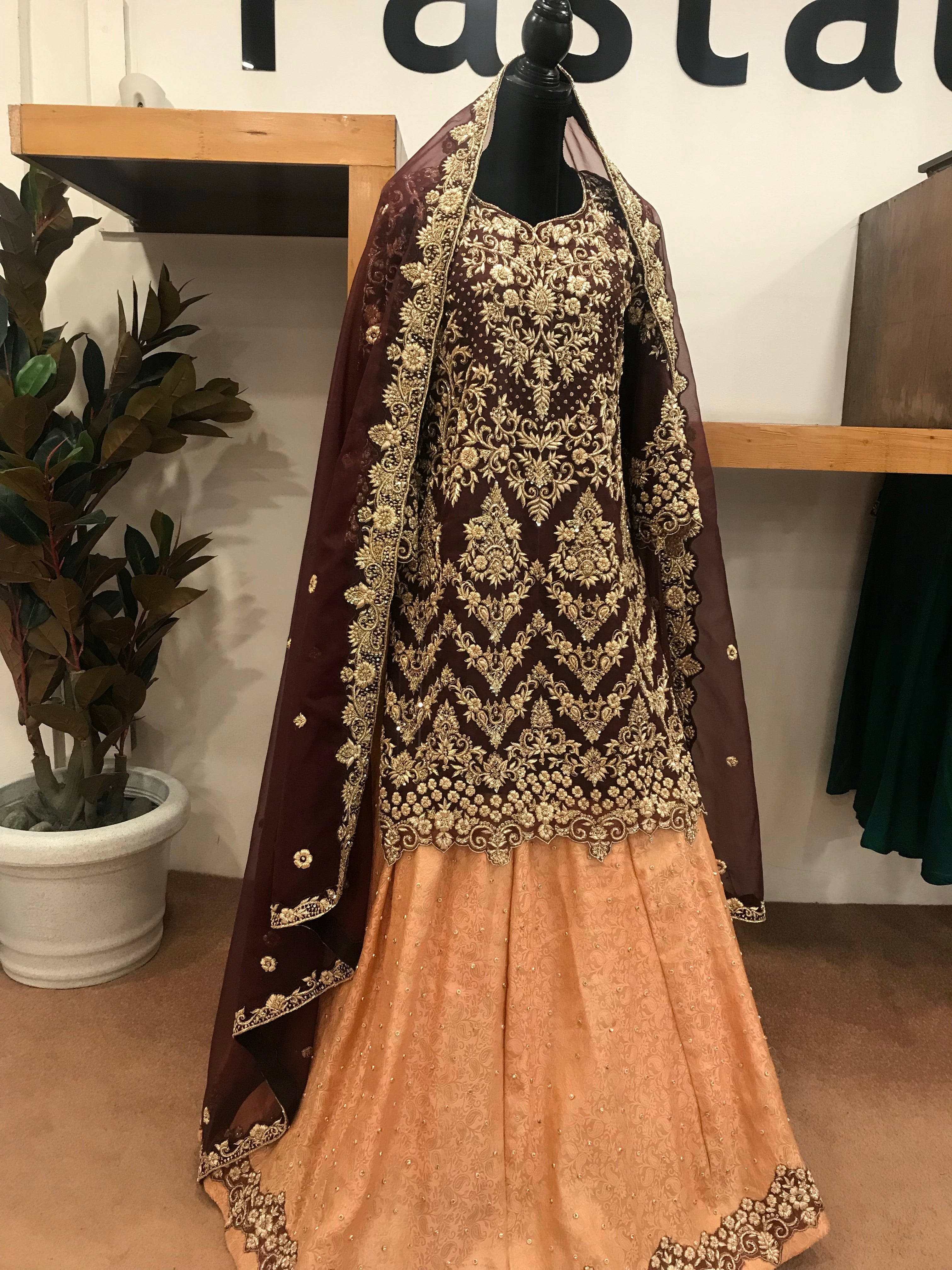 Handembroidered Bridal Dress