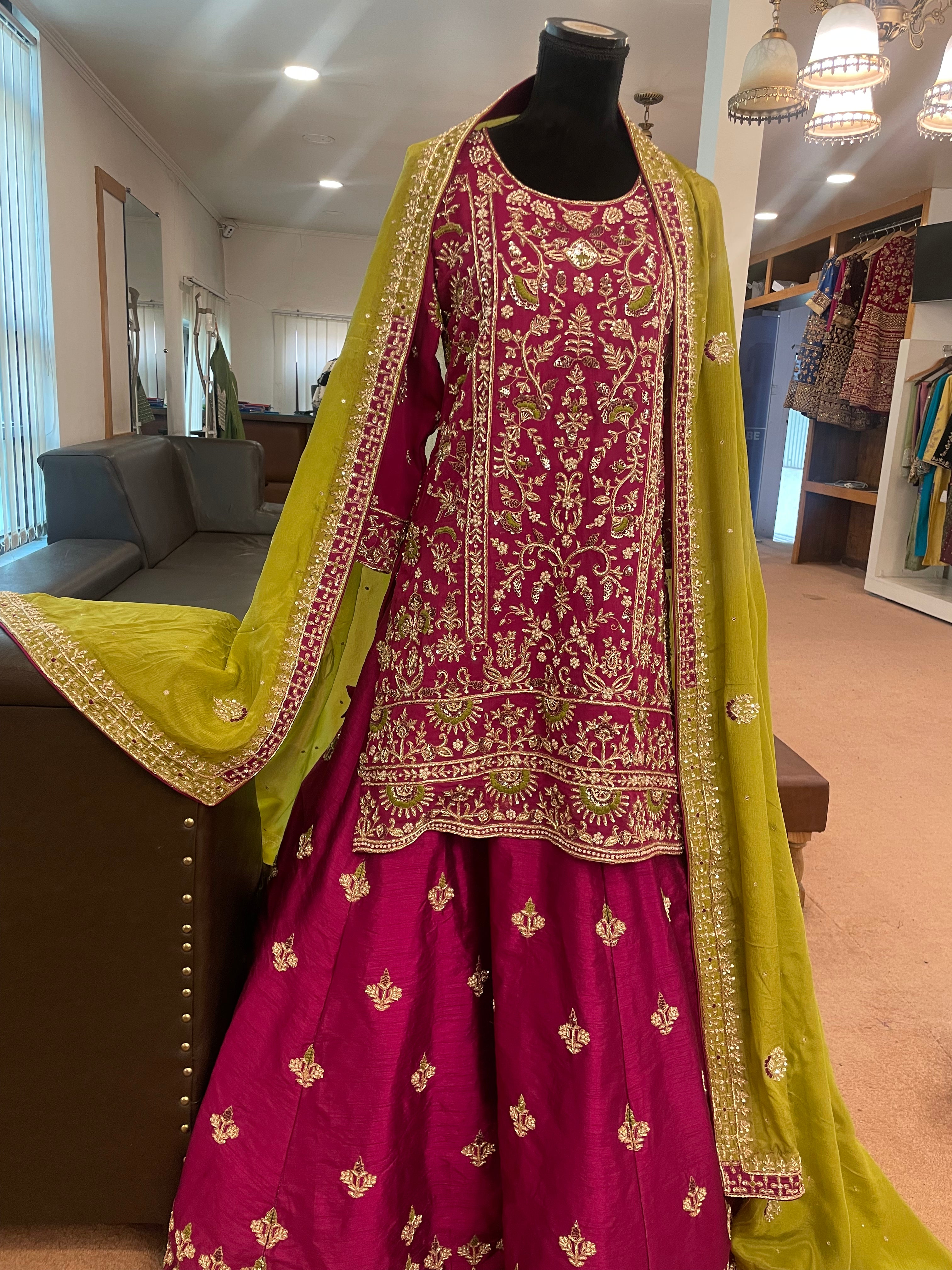 Handembroidered dress