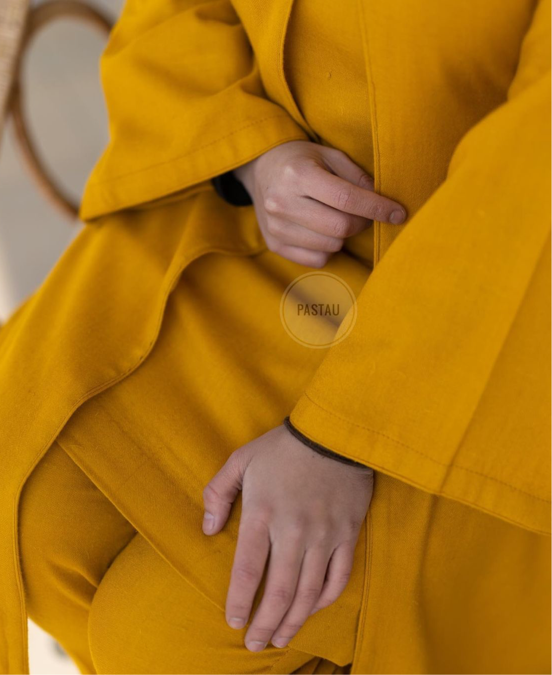 Pure pashmina wool blend 3pc dress stitched