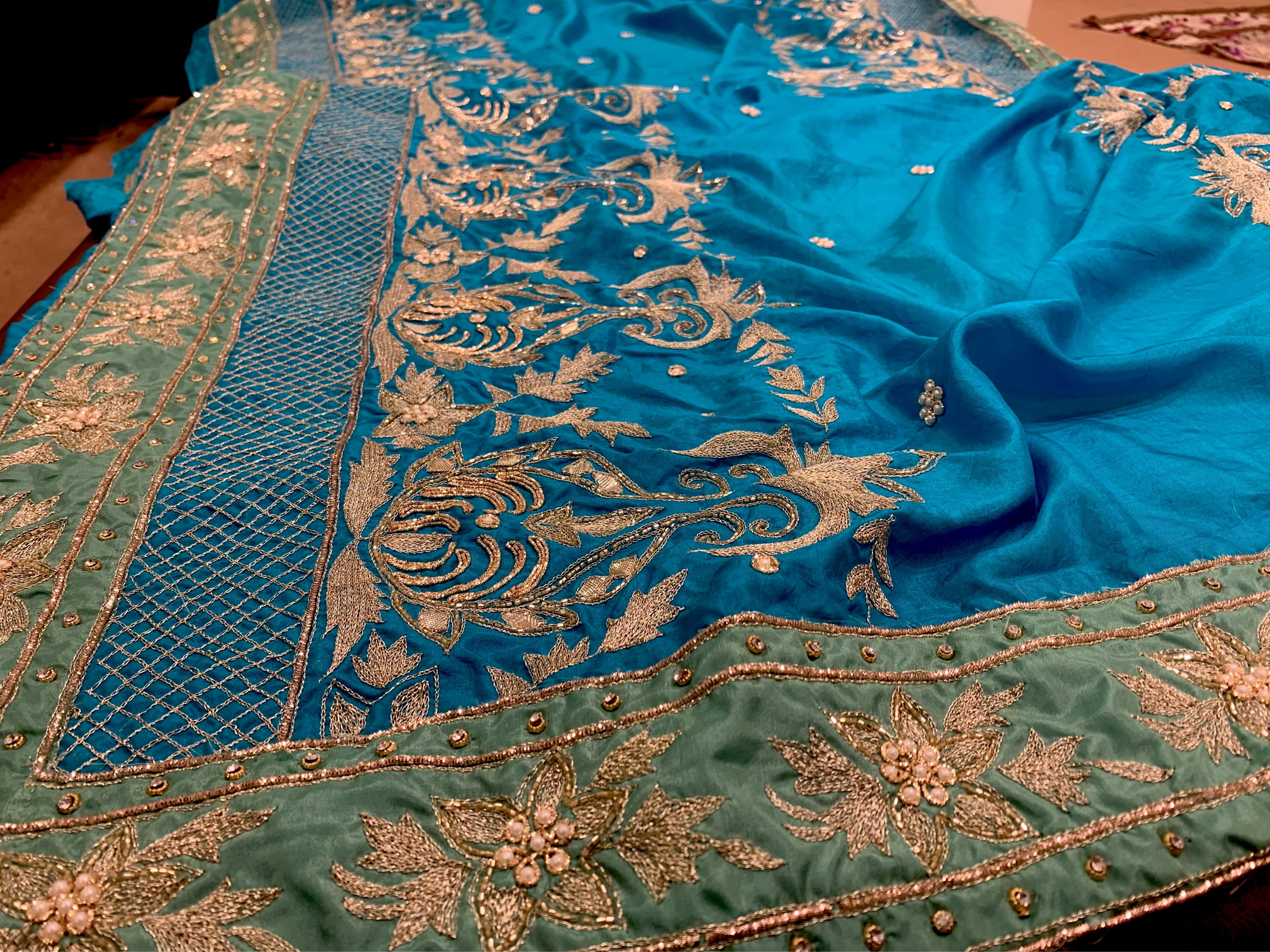 Handembroidered dress Unstitched