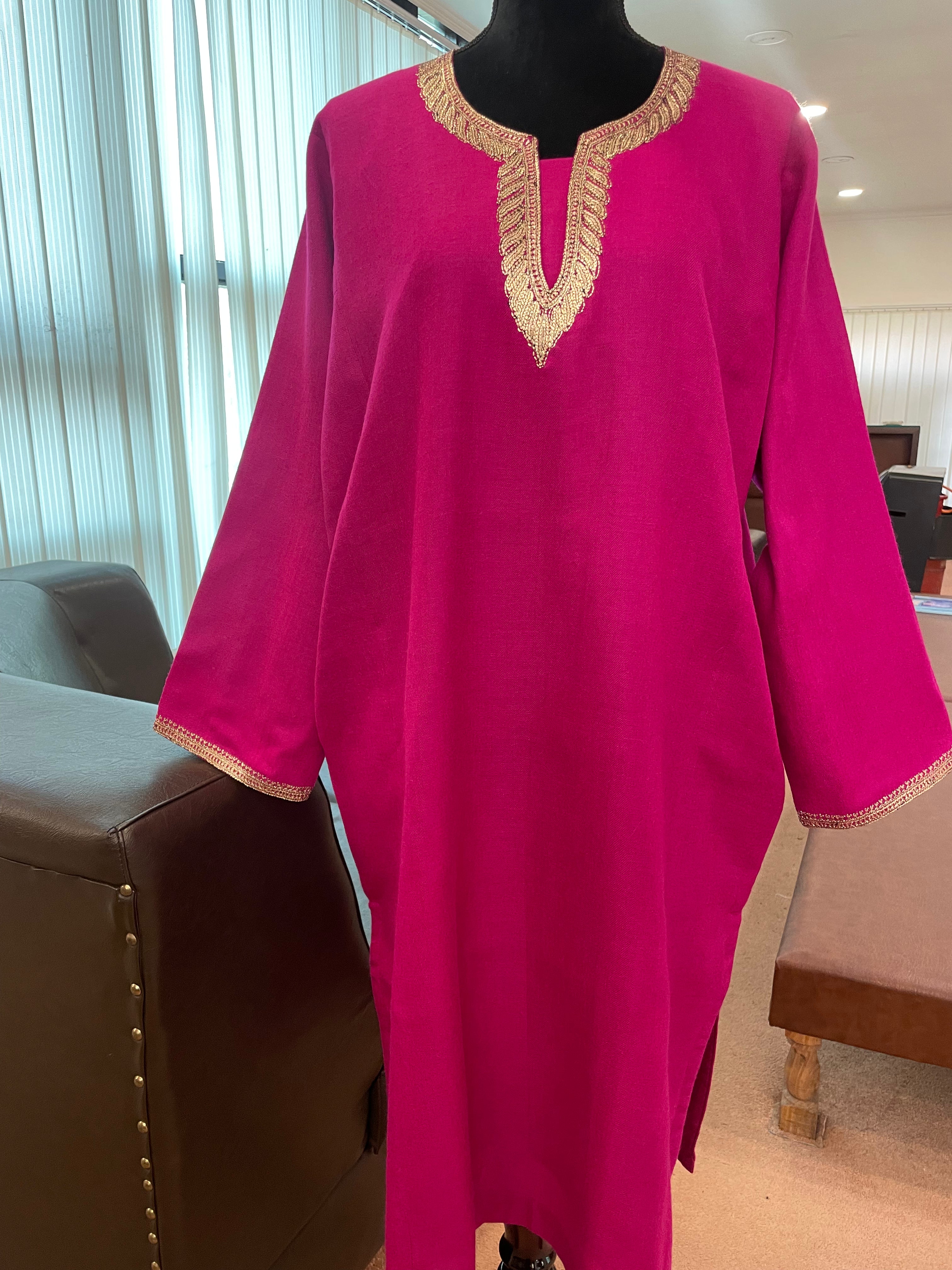 Pashmina blend pheran pwb188