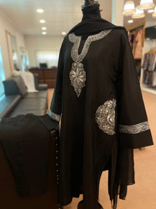 Tilla kurta set 3pc stitched