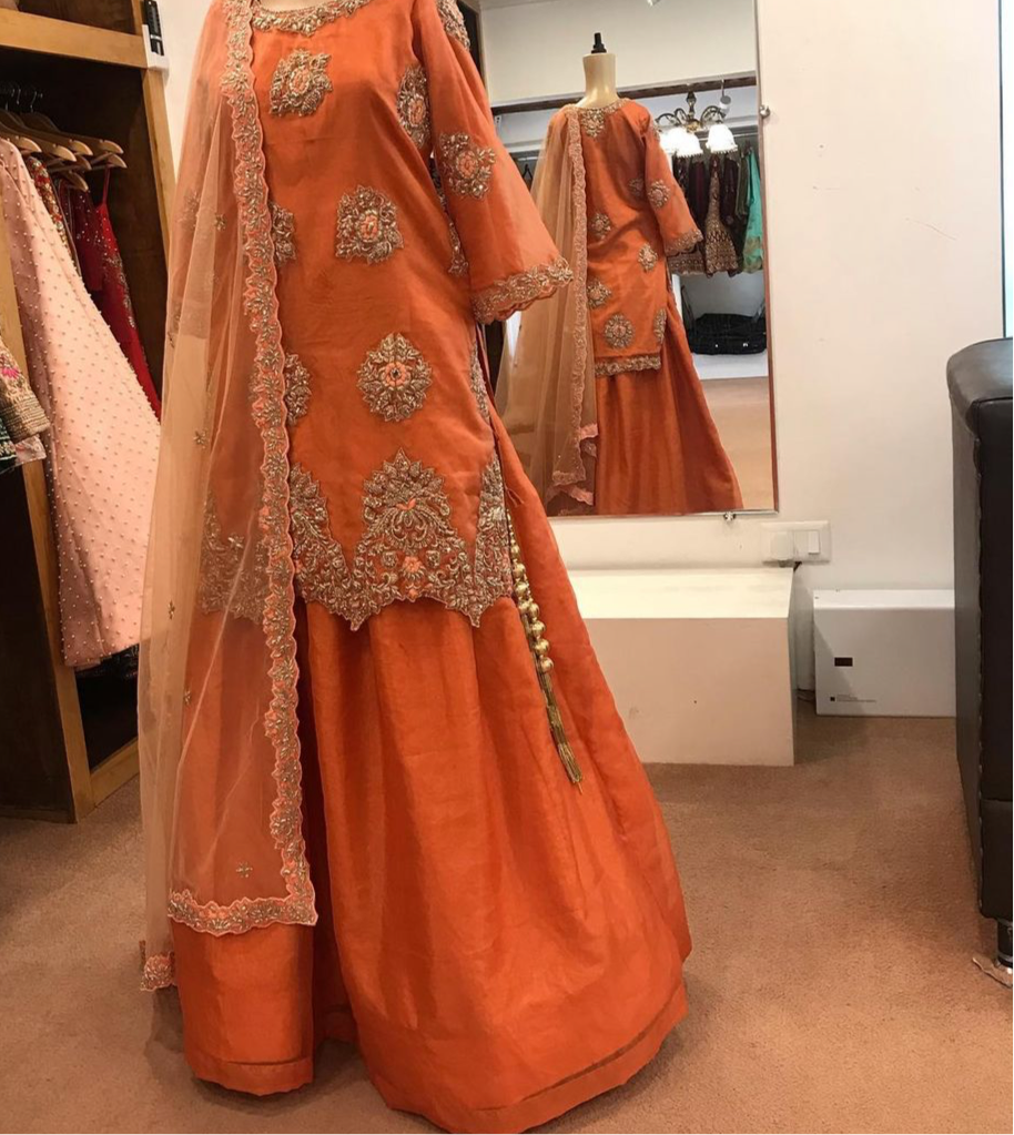 Handembroidered dress