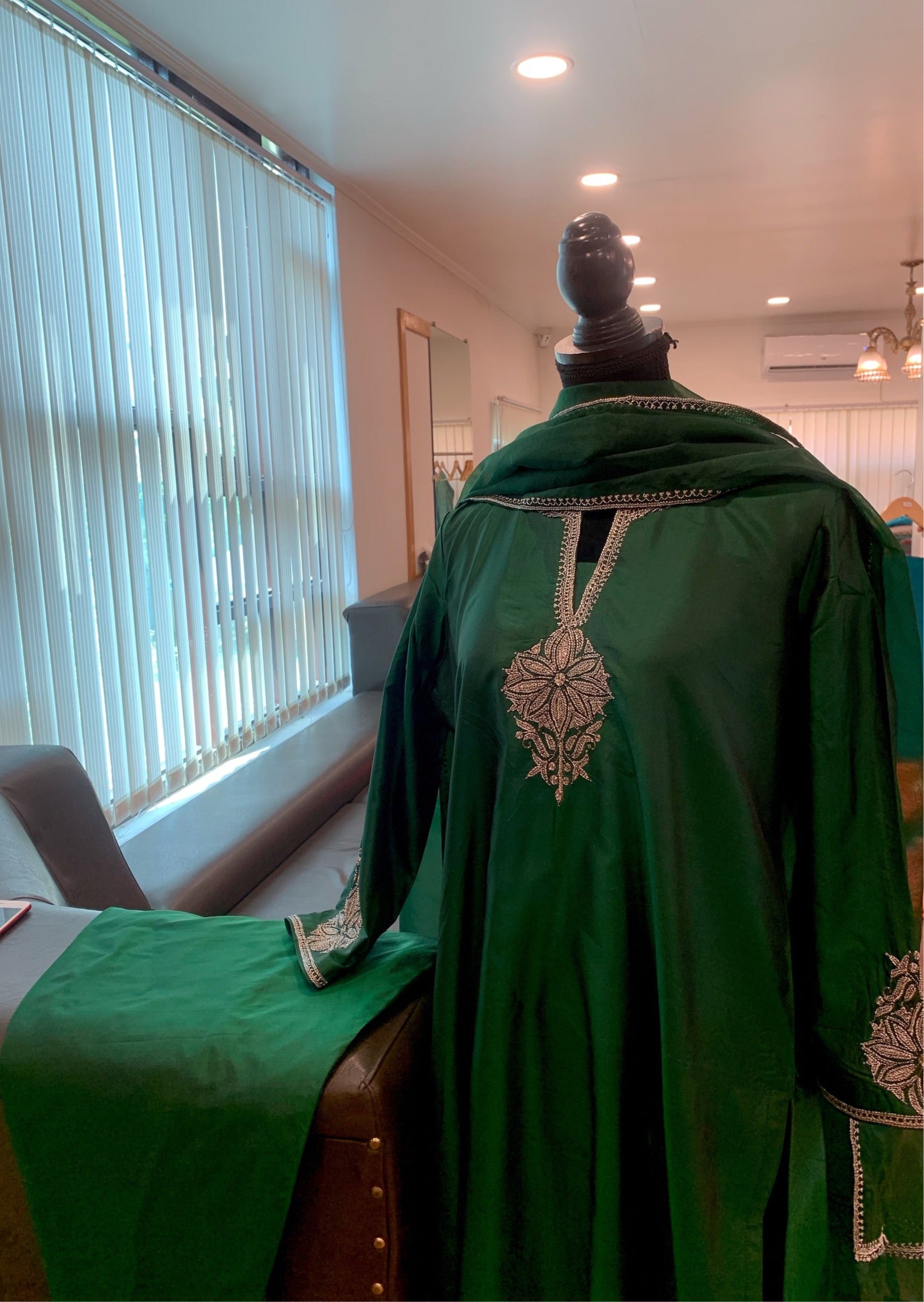 Hand Tilla pure silk 3pc stitched