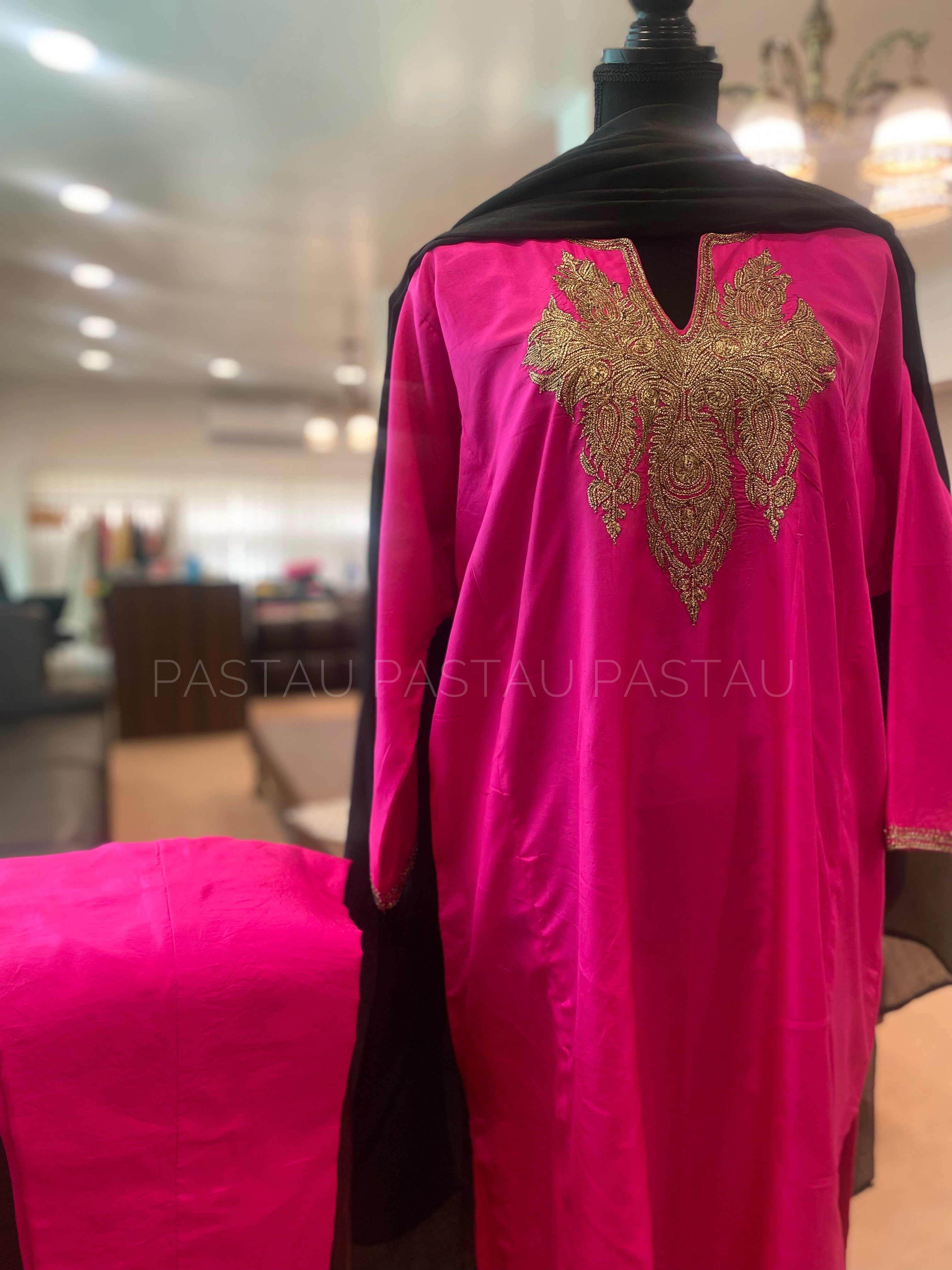 Hand Tilla pure silk 3pc stitched