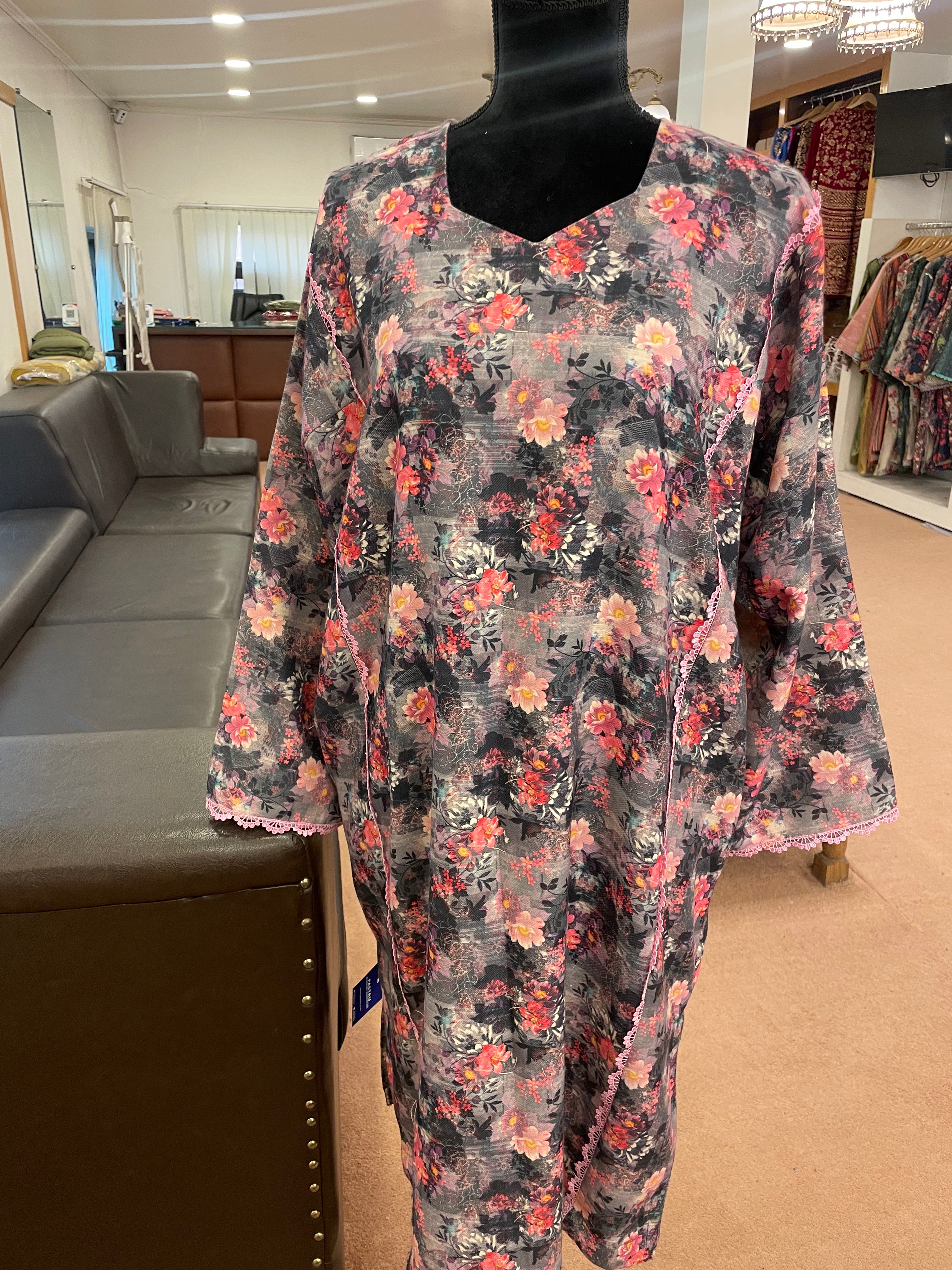 Printed wool pheran Pbks231