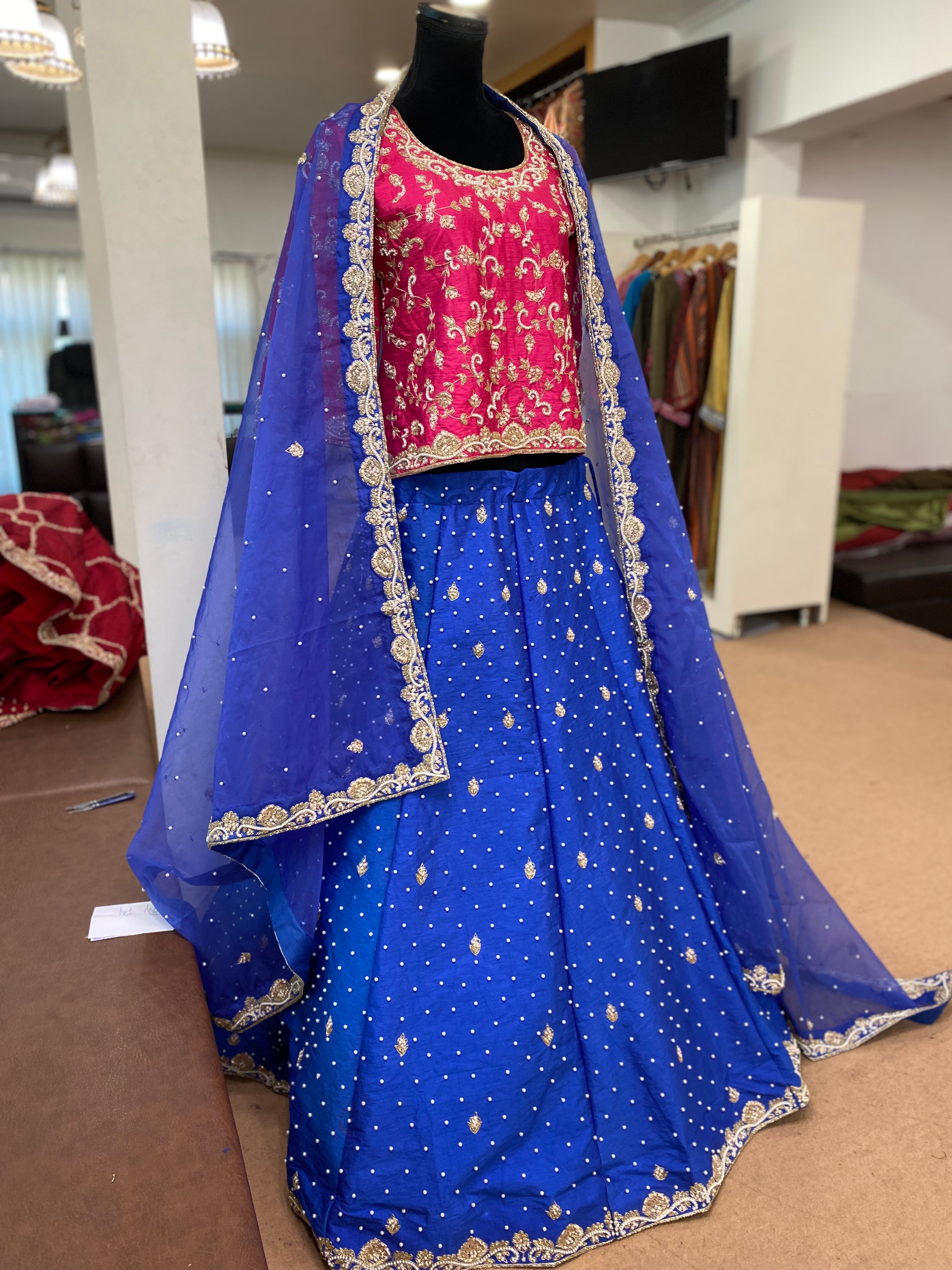 Handembroidered Bridal Lehanga