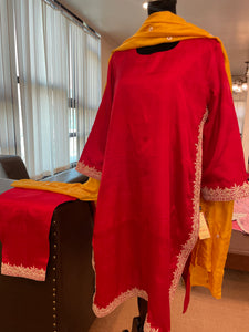 Puresilk 3 piece tilla suit Mtks330