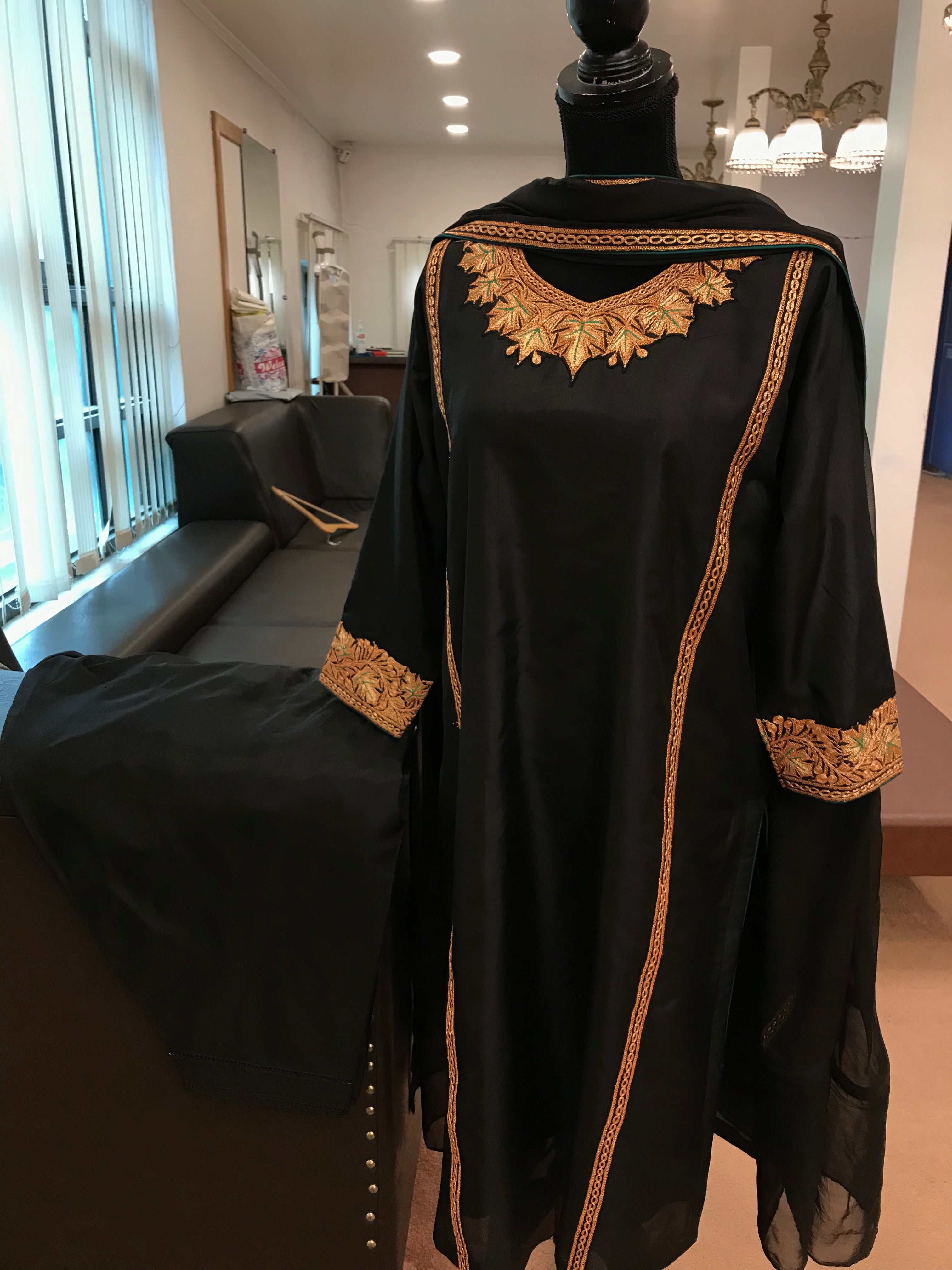 Tilla kurta set 3pc stitched