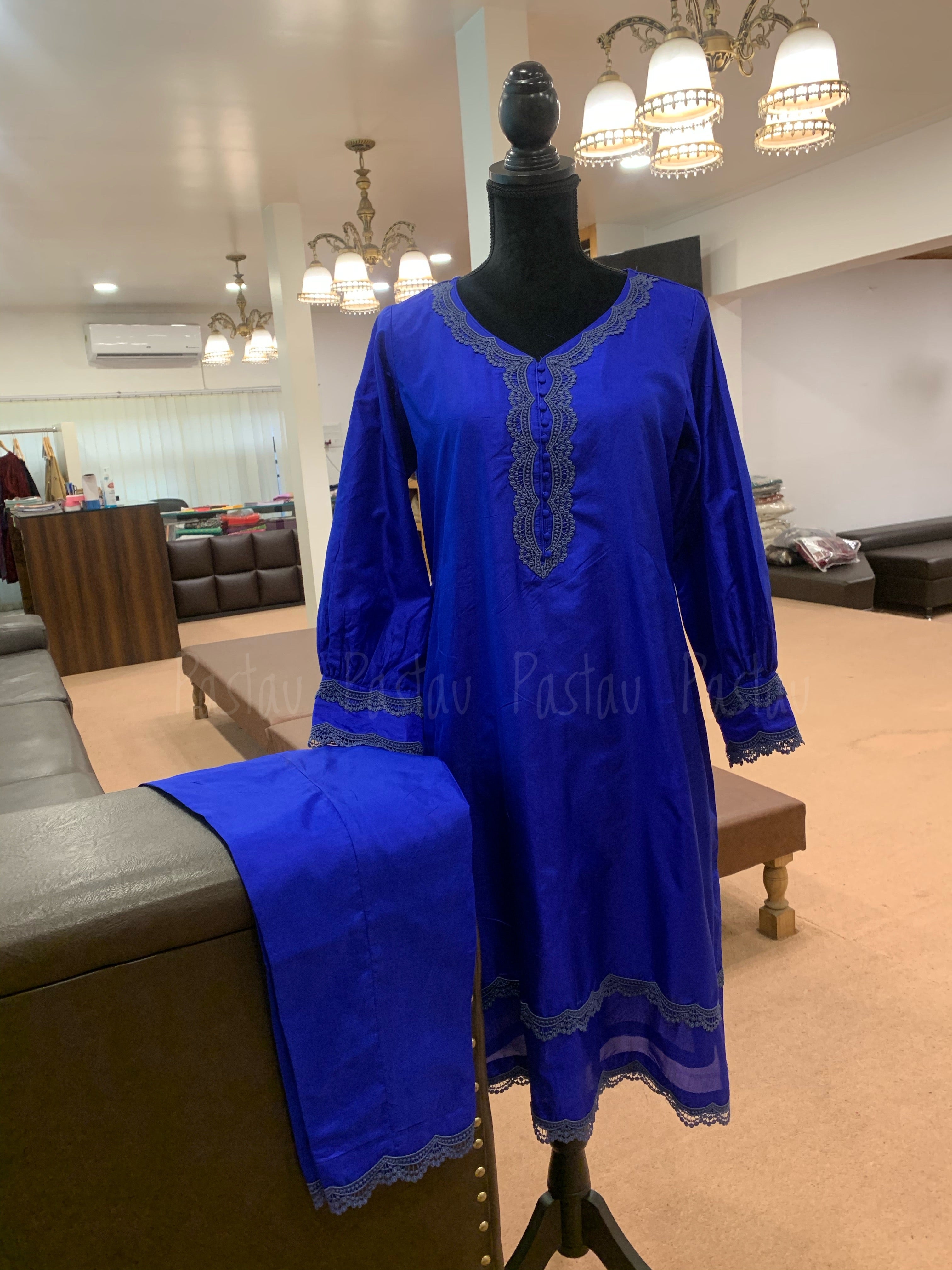 Pure silk kurta set 2pc stitched