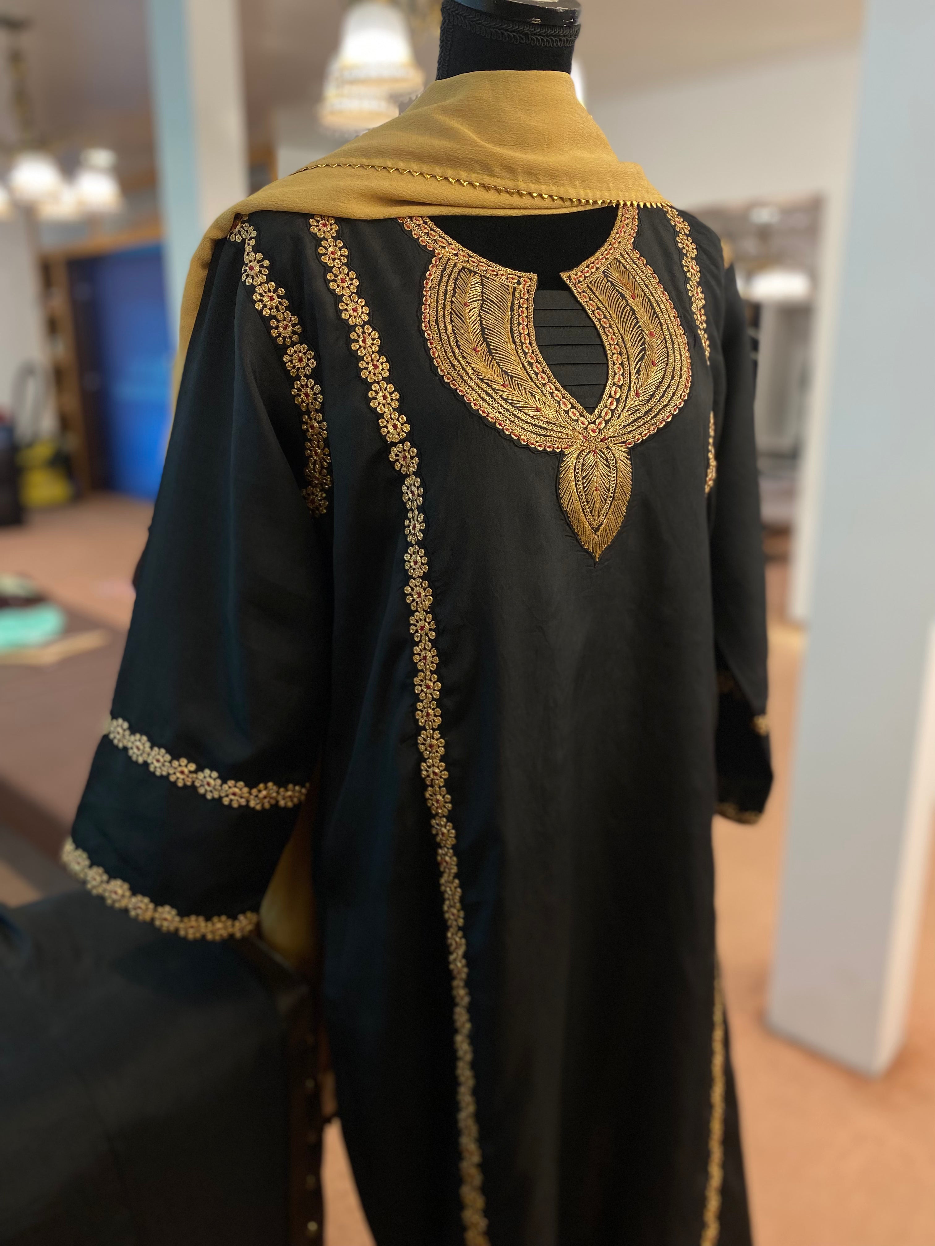 Pure silk suit 3pc stitched mtks356