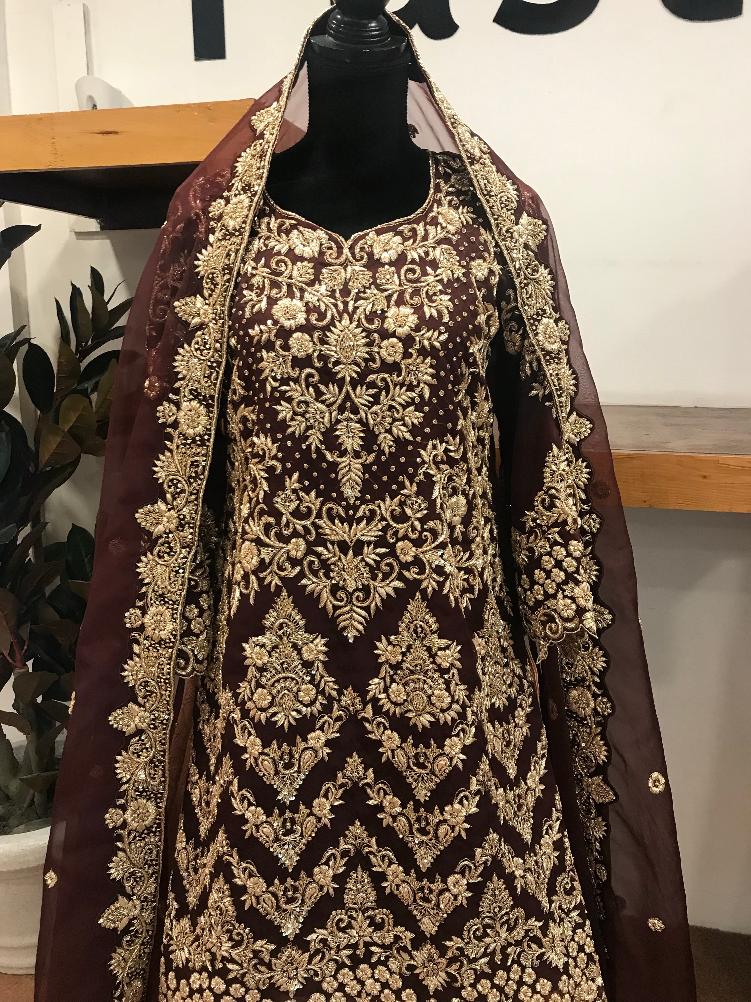 Handembroidered Bridal Dress