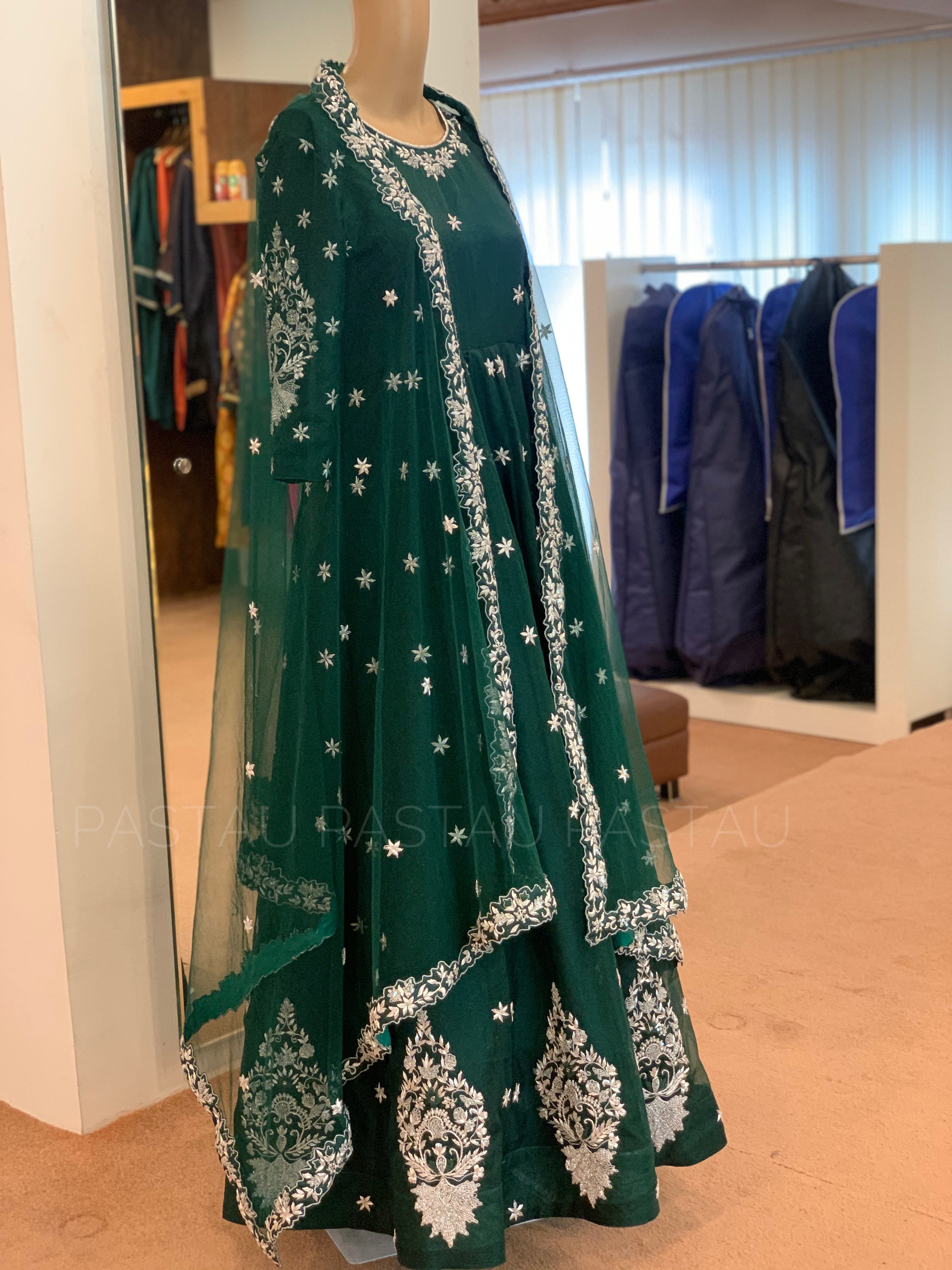 Handembroidered Gown