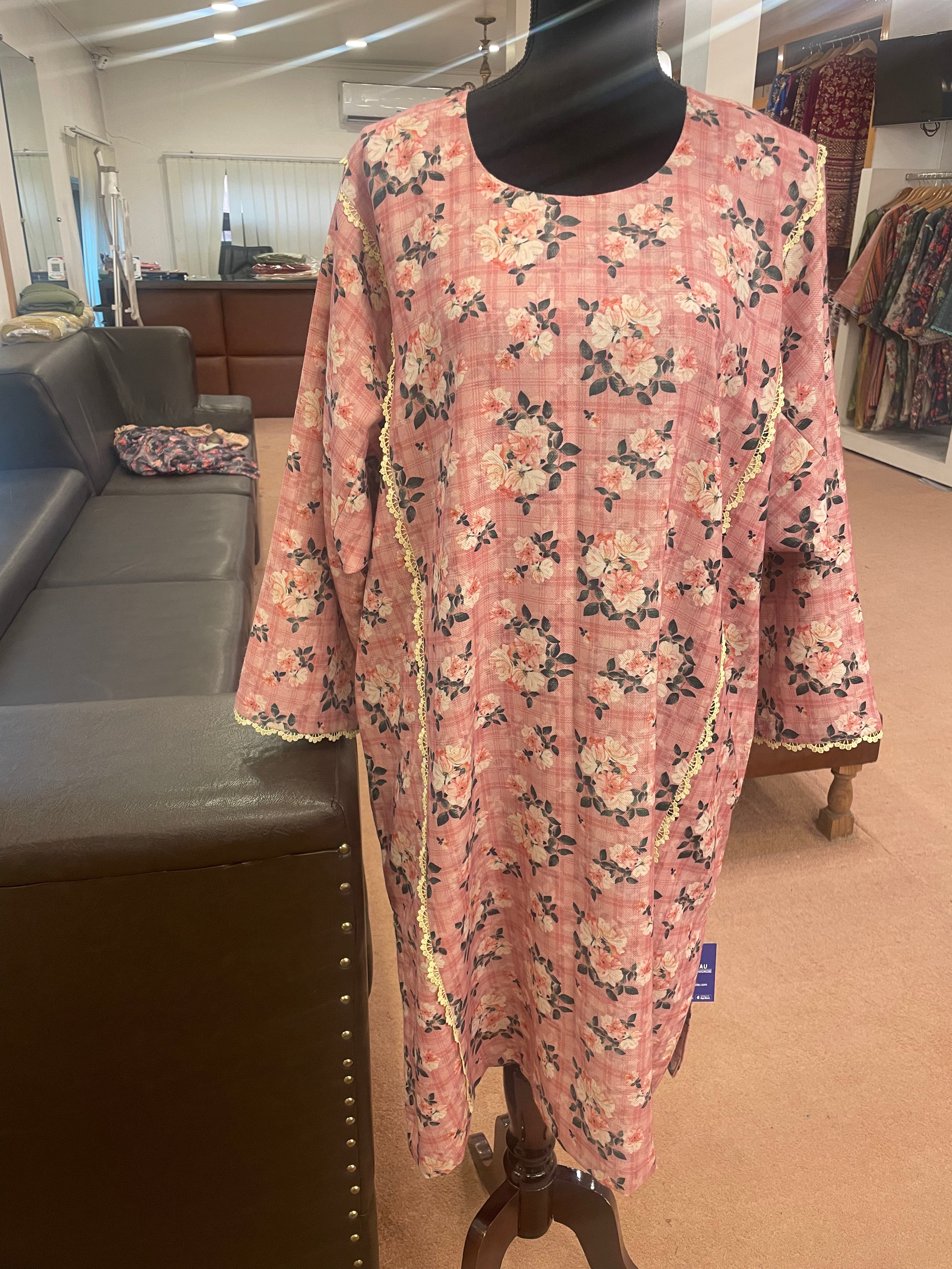 Wool printed pheran pbks228