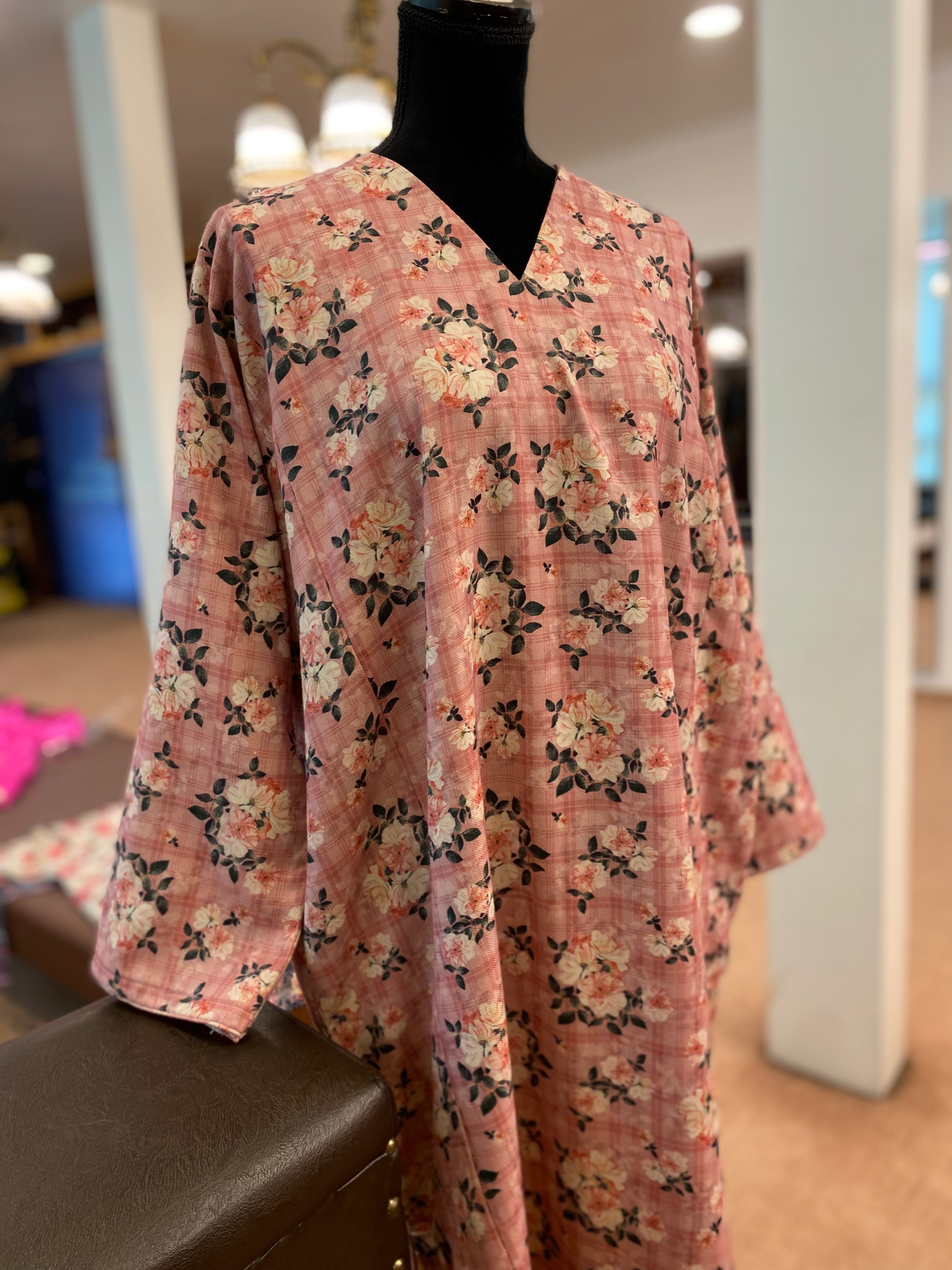 Wool printed pheran pbks287