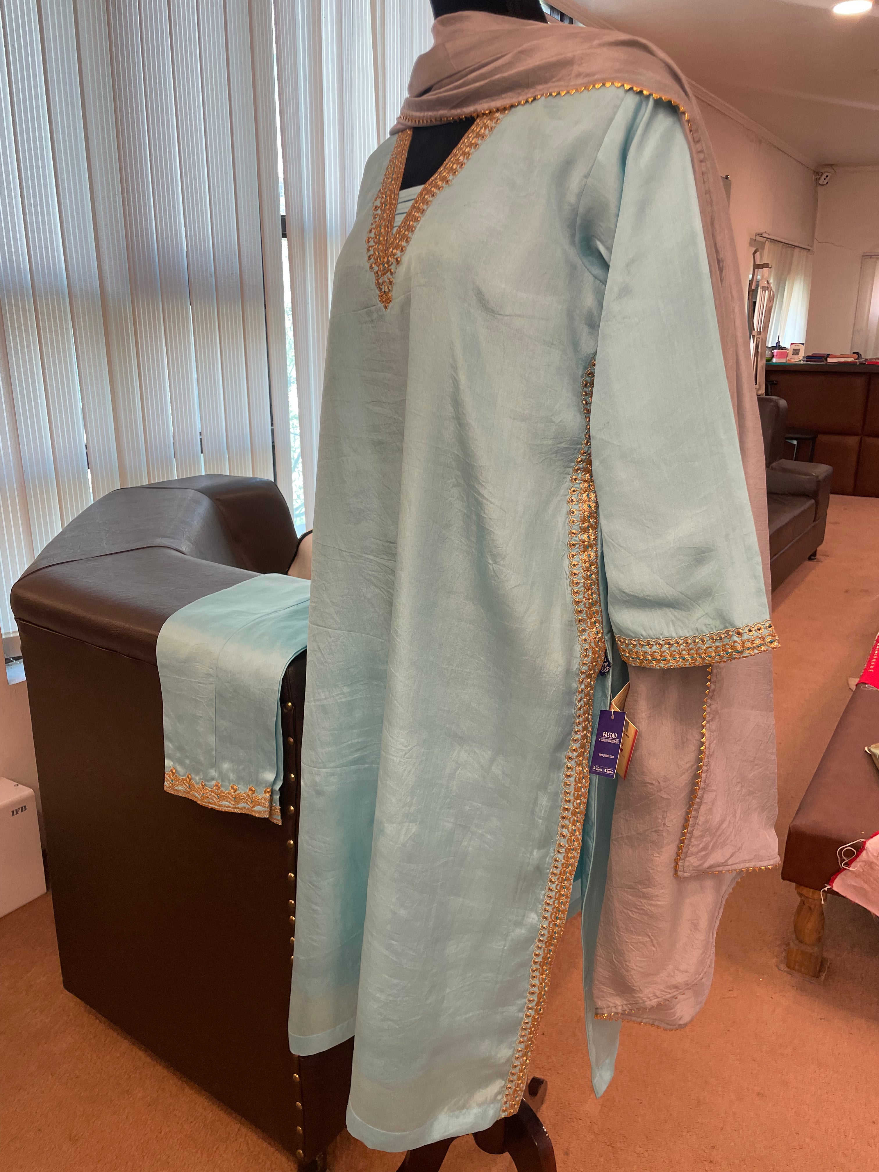 Puresilk kurta set Mtks340