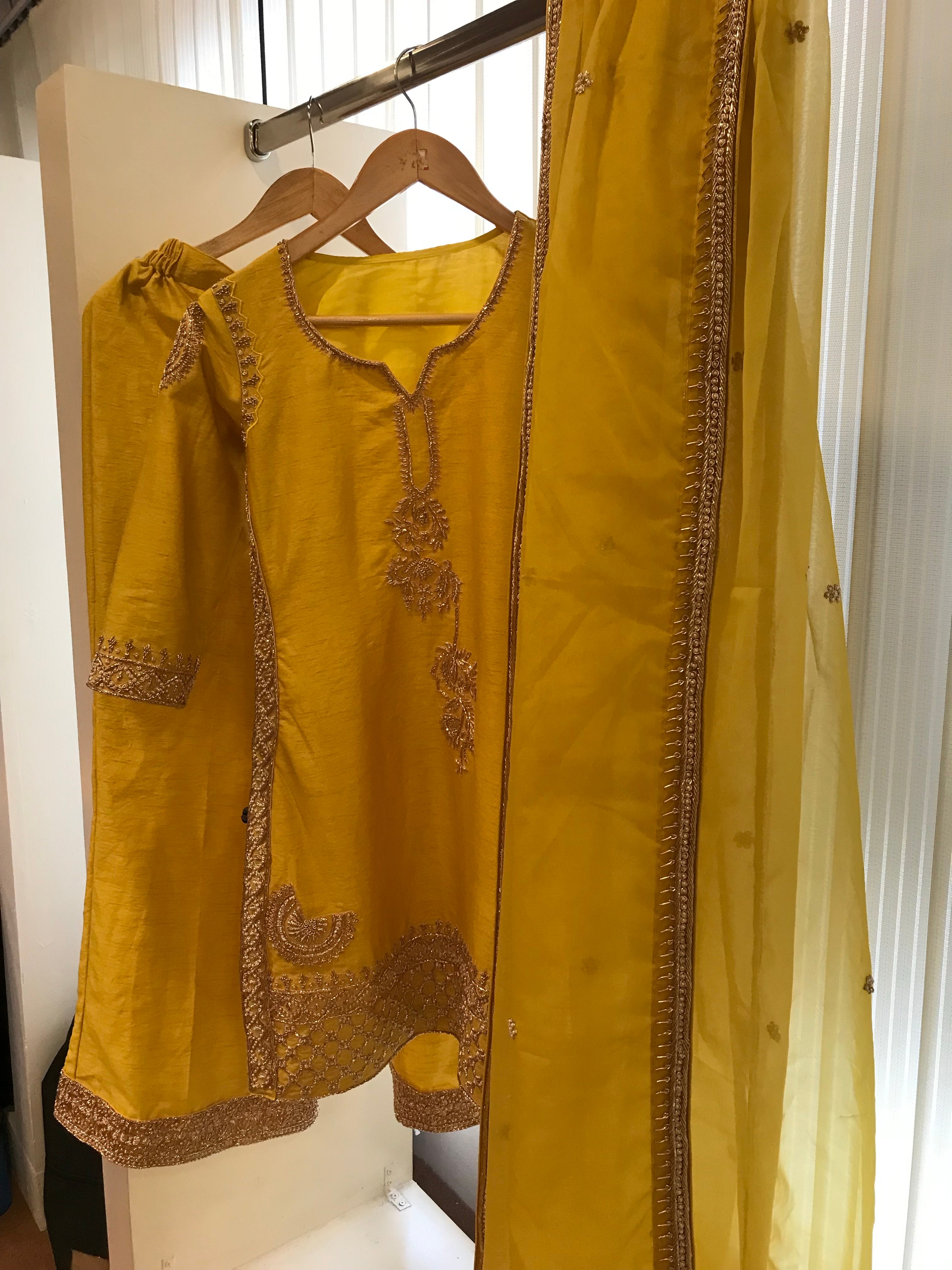 Handembroidered Dress stitched