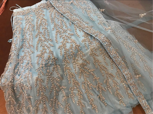 Handembroidered Bridal ensemble - Pastau