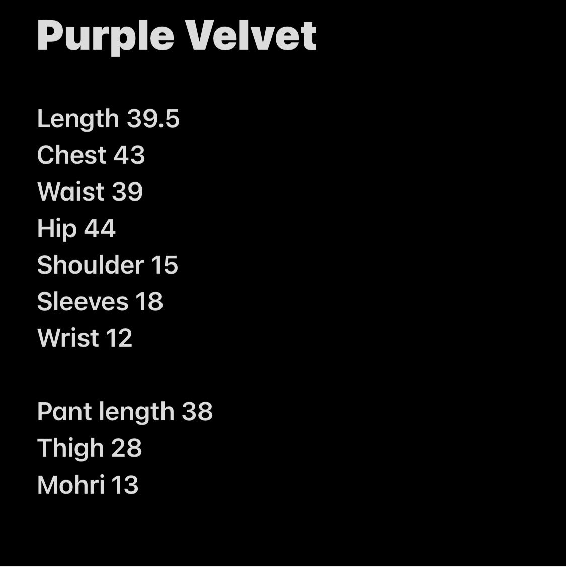 Hand embroidered 3pc suit stitched