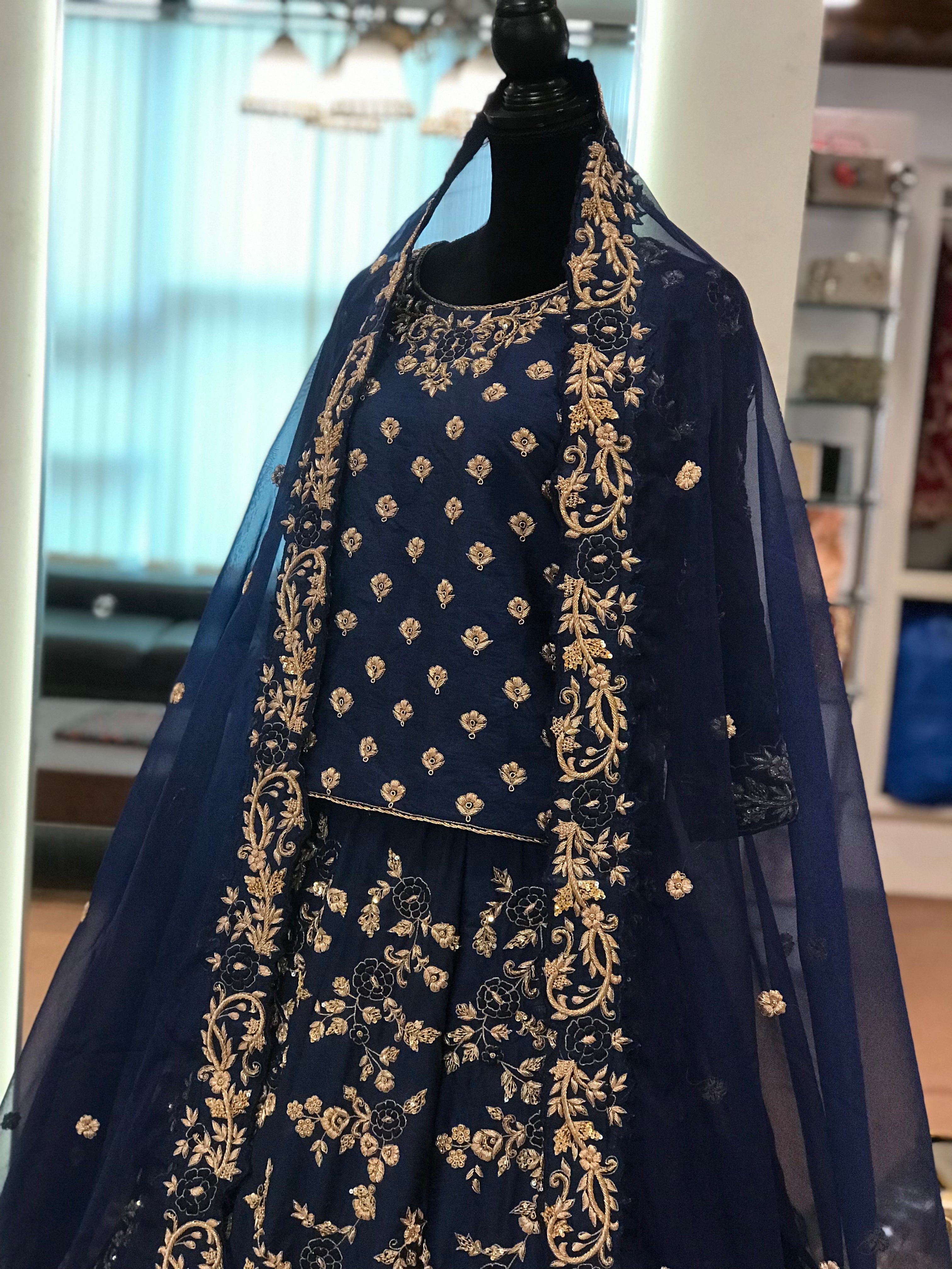 Handembroidered Bridal Lehanga