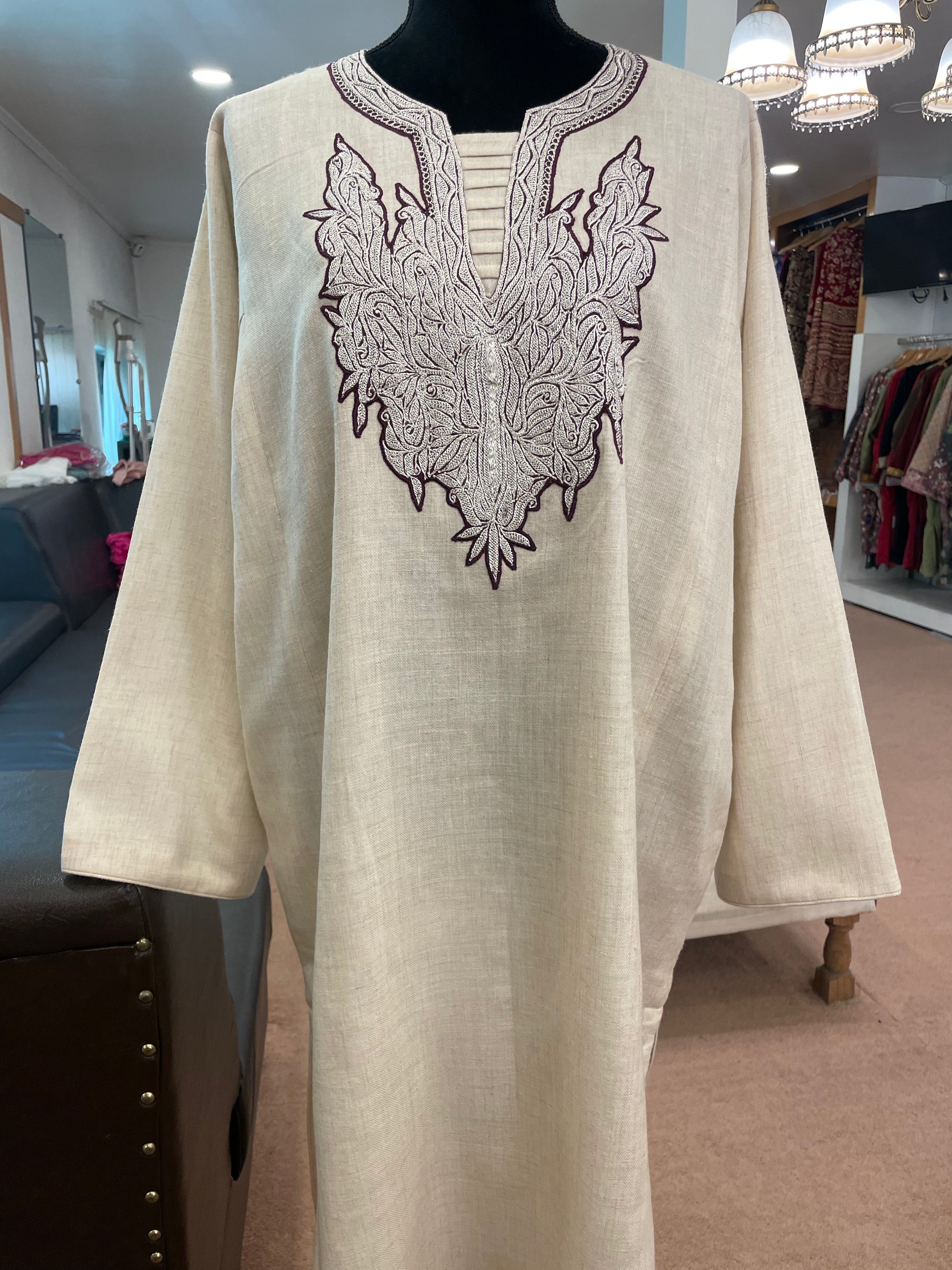 Purepashmina blend pheran pwb200