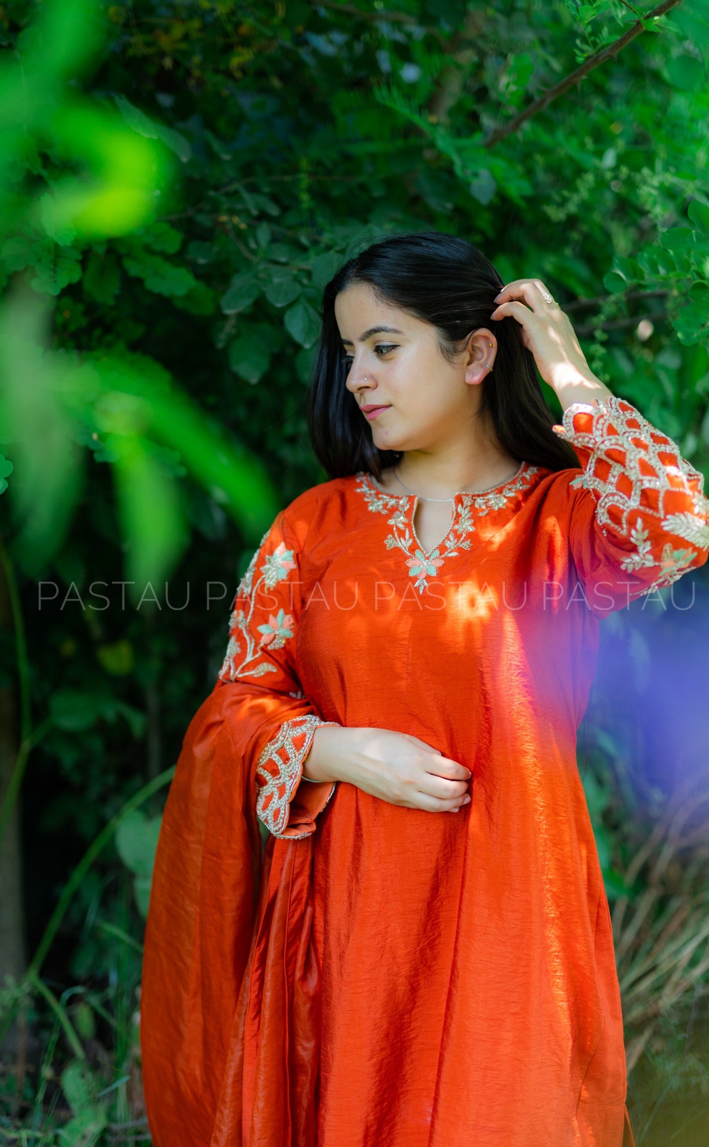 Handembroidered 3pc Suit stitched