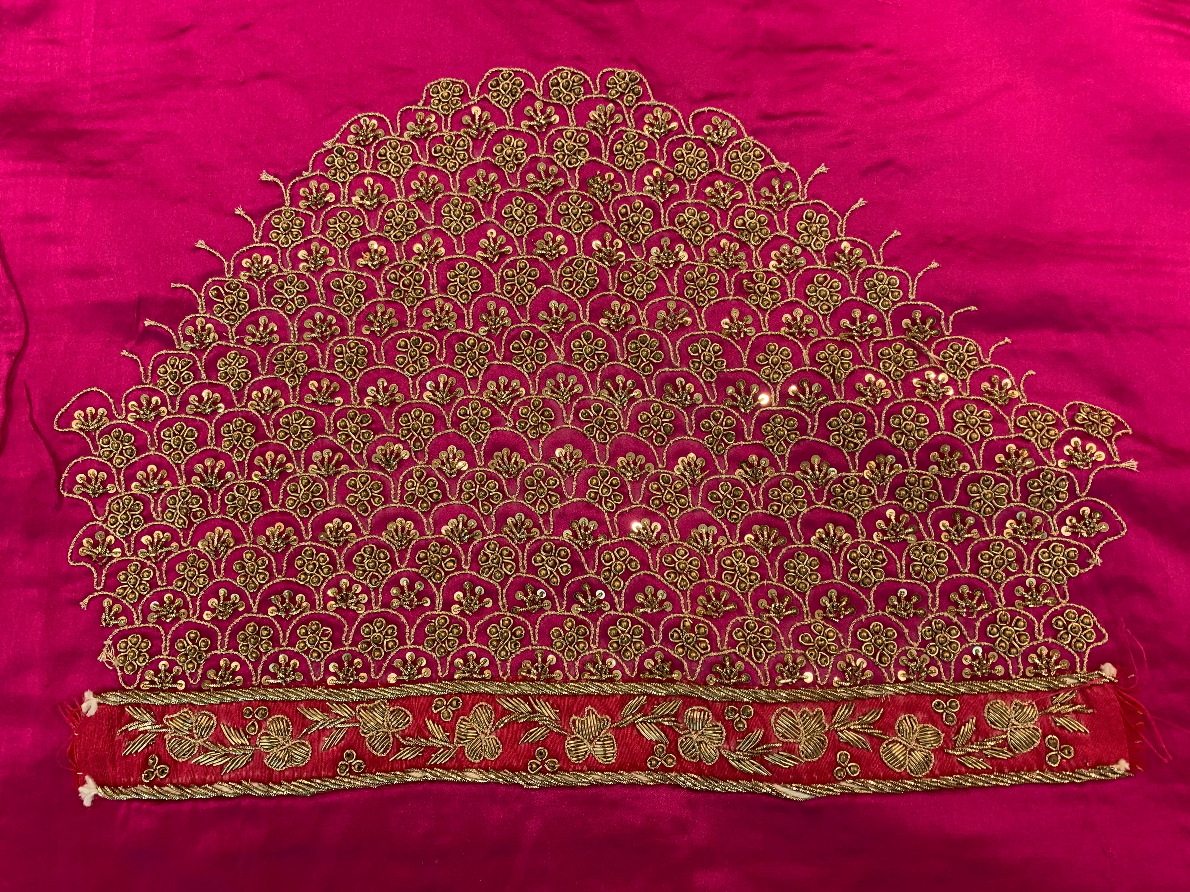 Hand Embroidered Bridal Lehanga