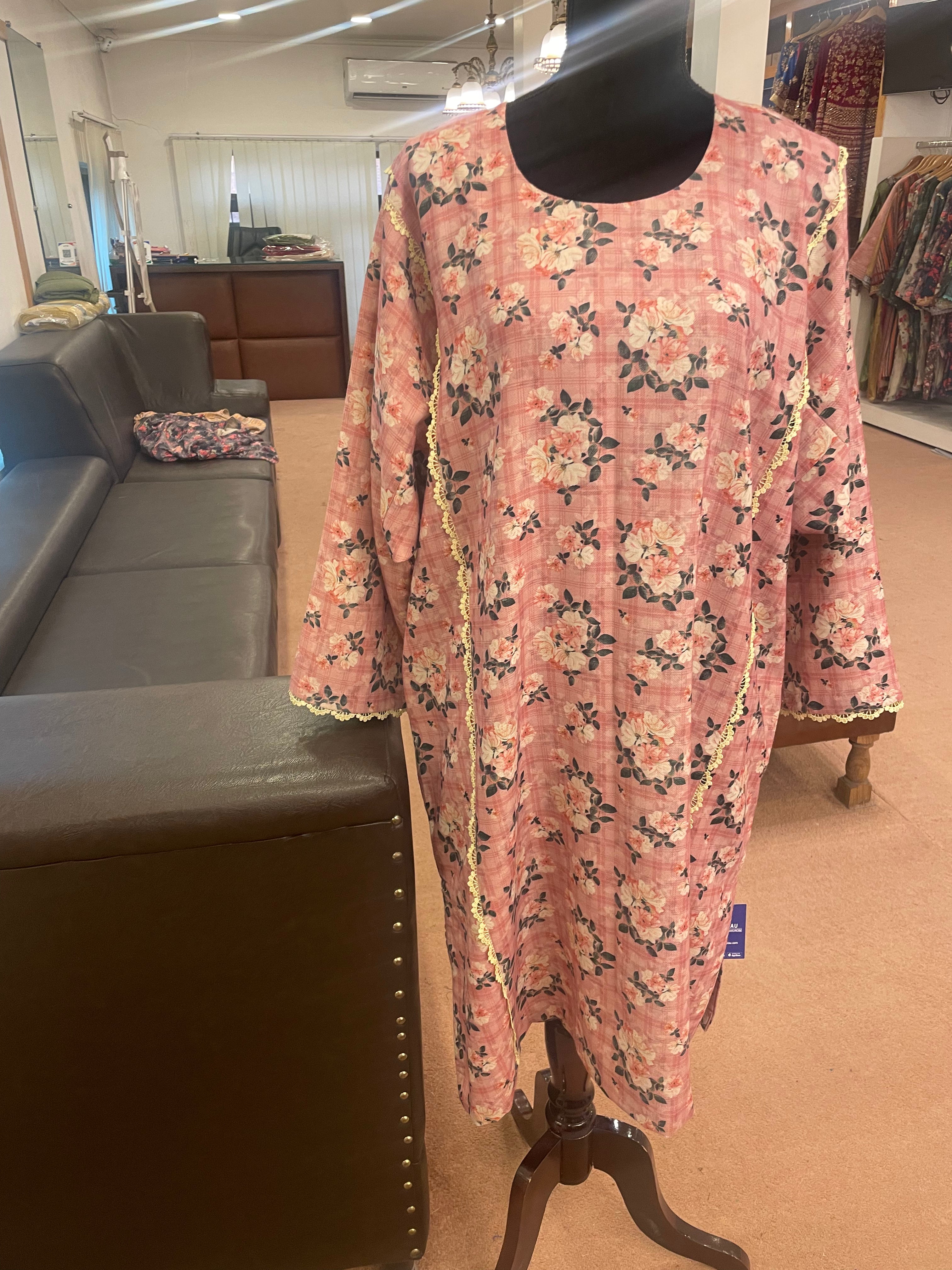 Wool printed pheran pbks228