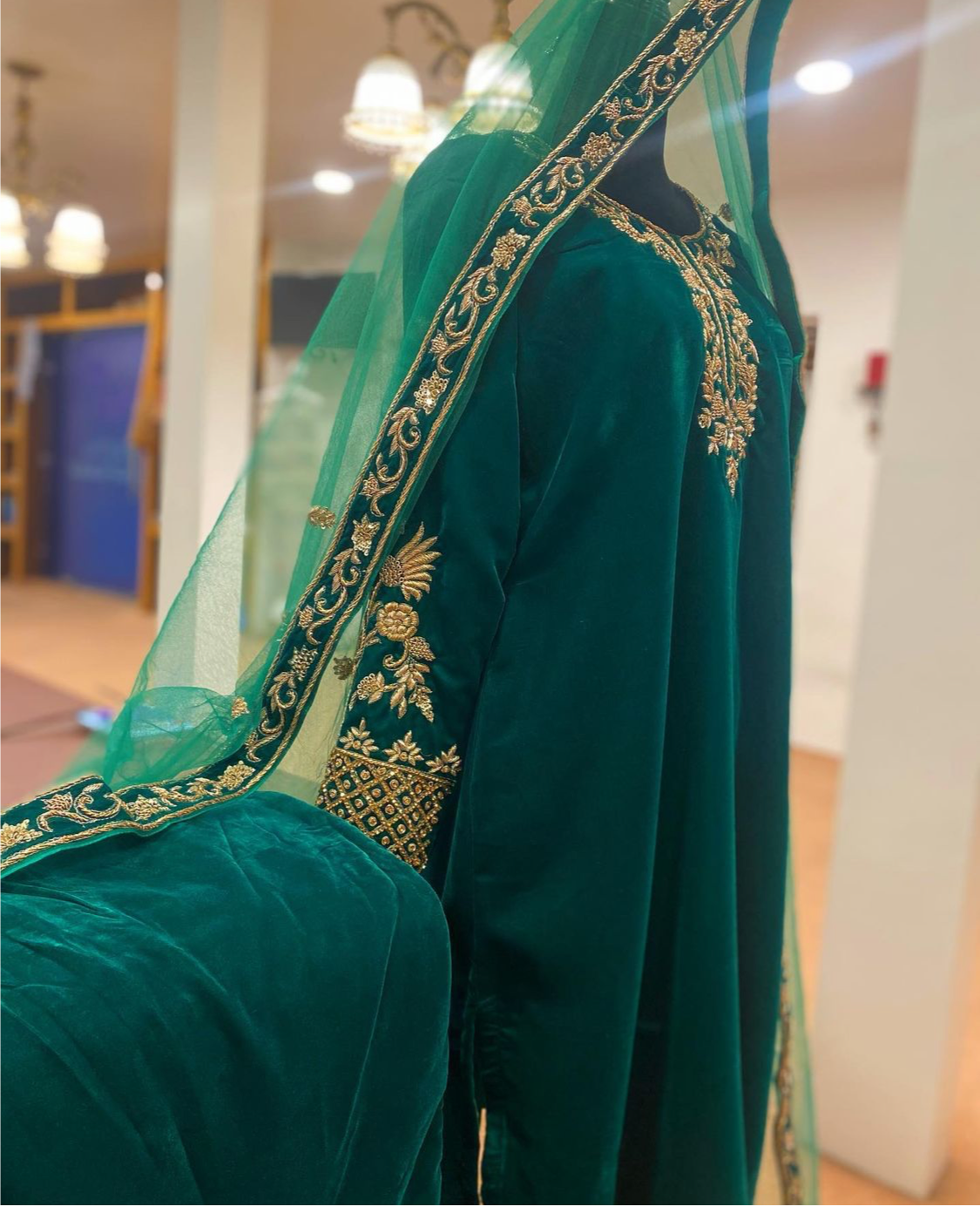 Handembroidered Dress - Pastau