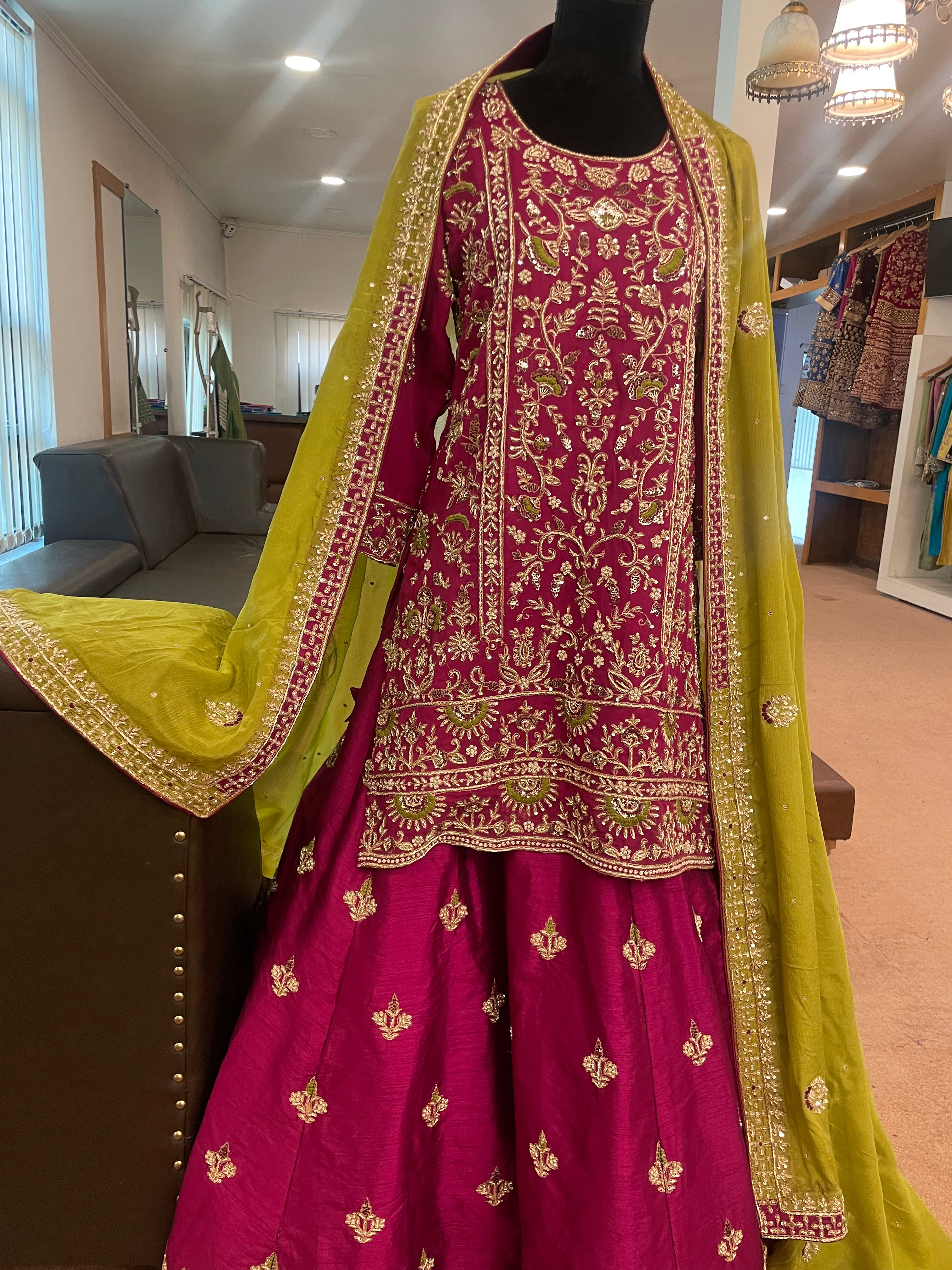 Handembroidered dress