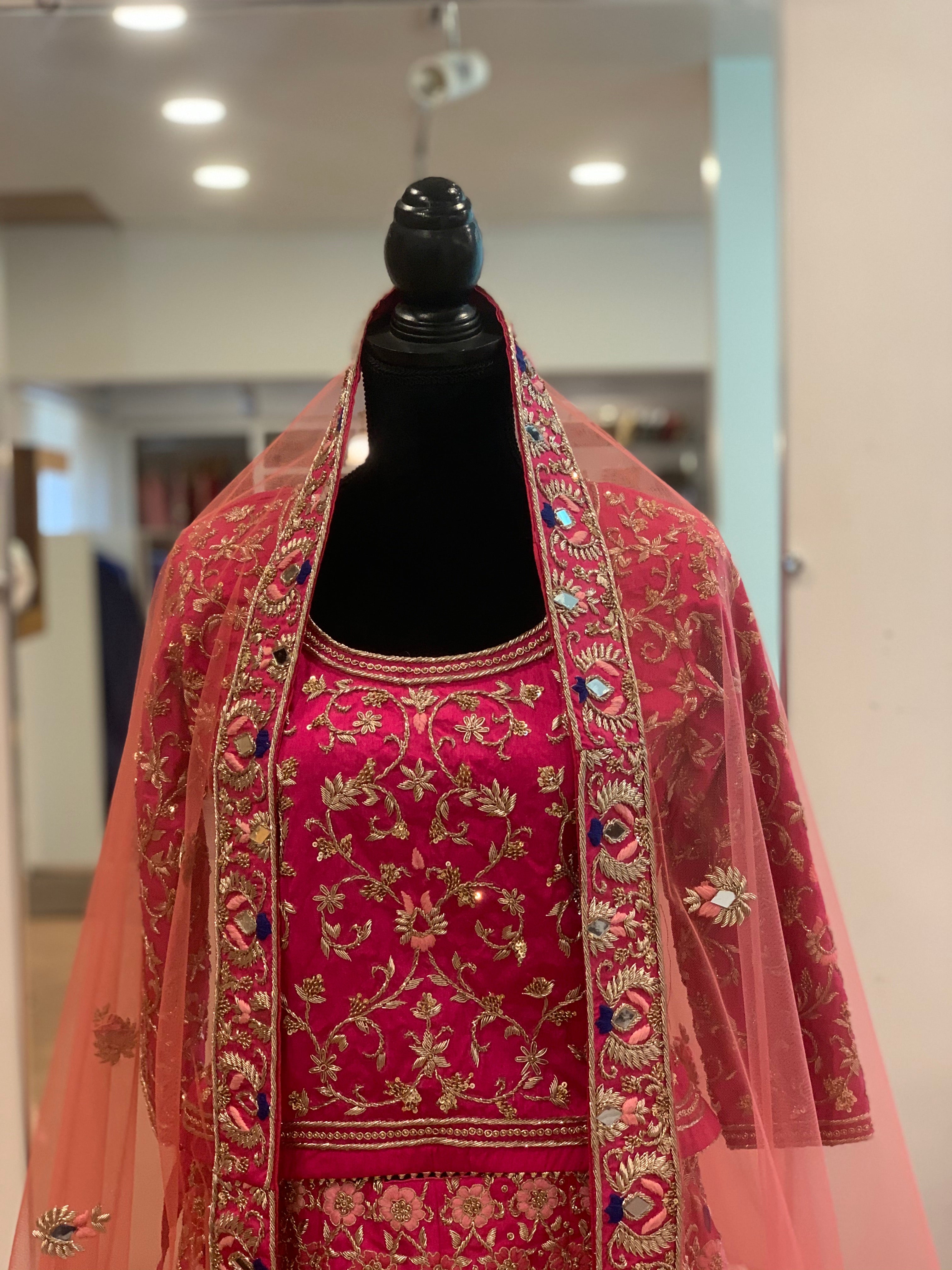 Handembroidered Bridal Lehanga