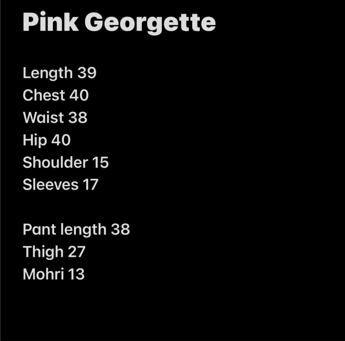 Hand embroidered 3pc stitched