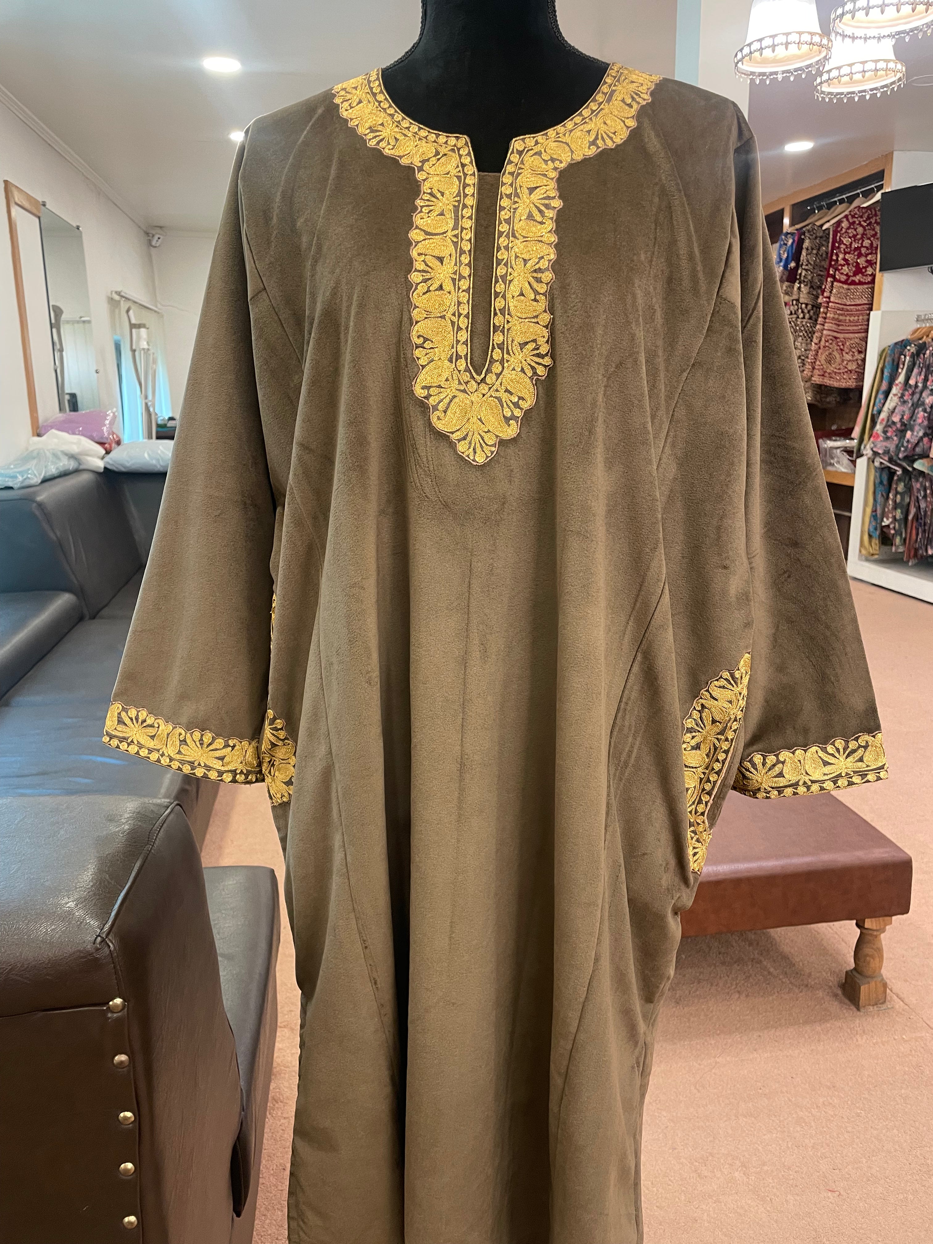 Fleece velvet pheran pbks265