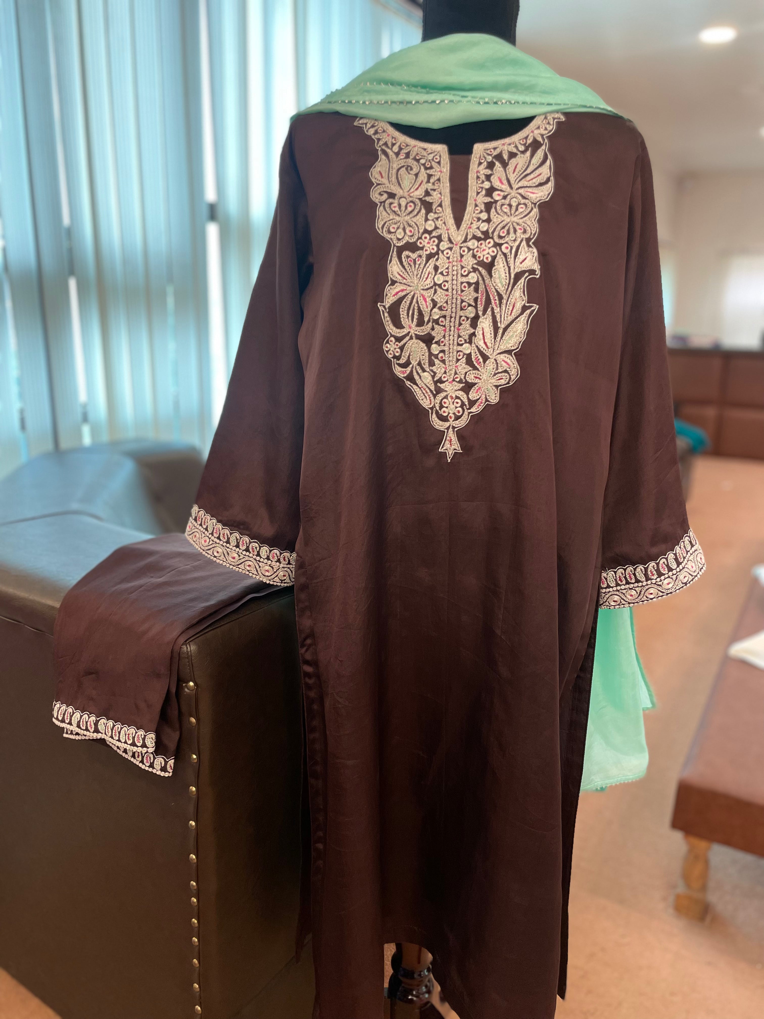 Puresilk 3 piece kurta set