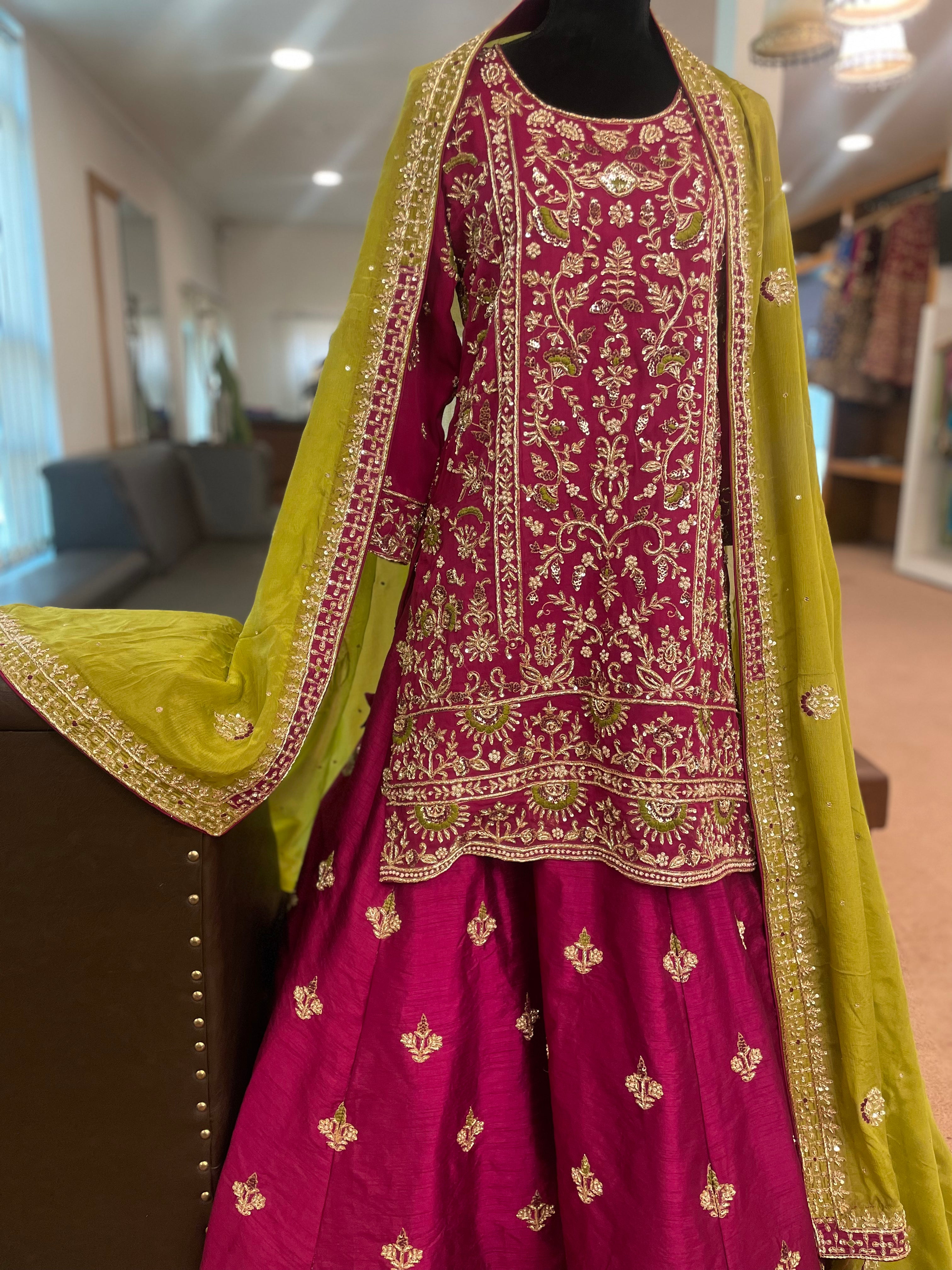 Handembroidered dress