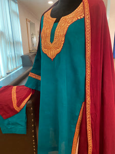 Chinon Tilla dress 3pc stitched