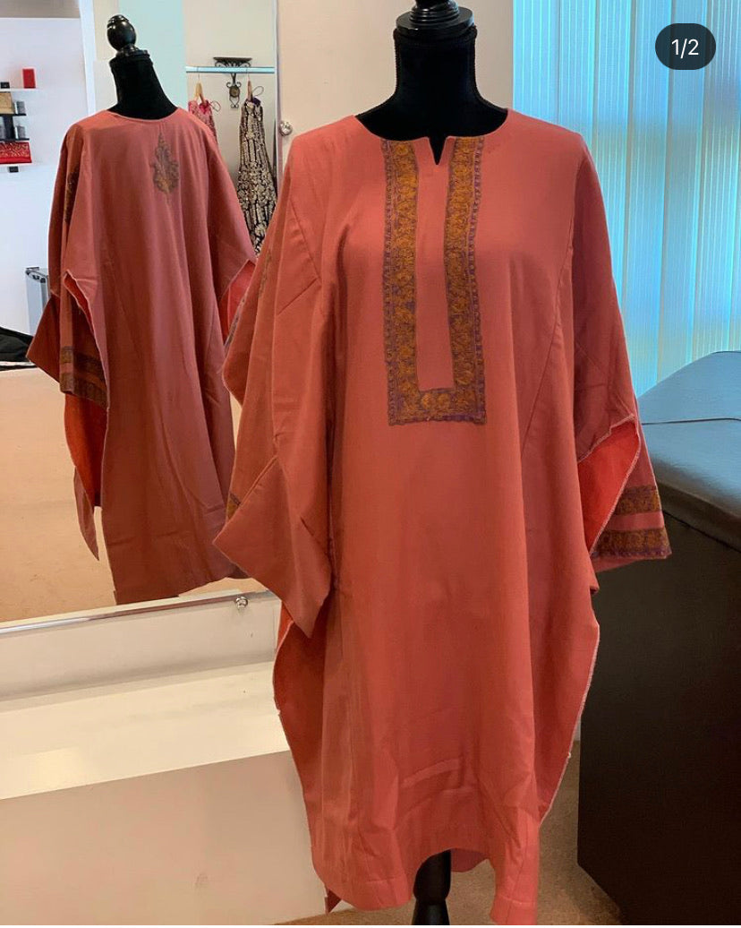 Pashmina sozniwork pheran - Pastau