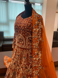 Handembroidered Bridal Lehanga