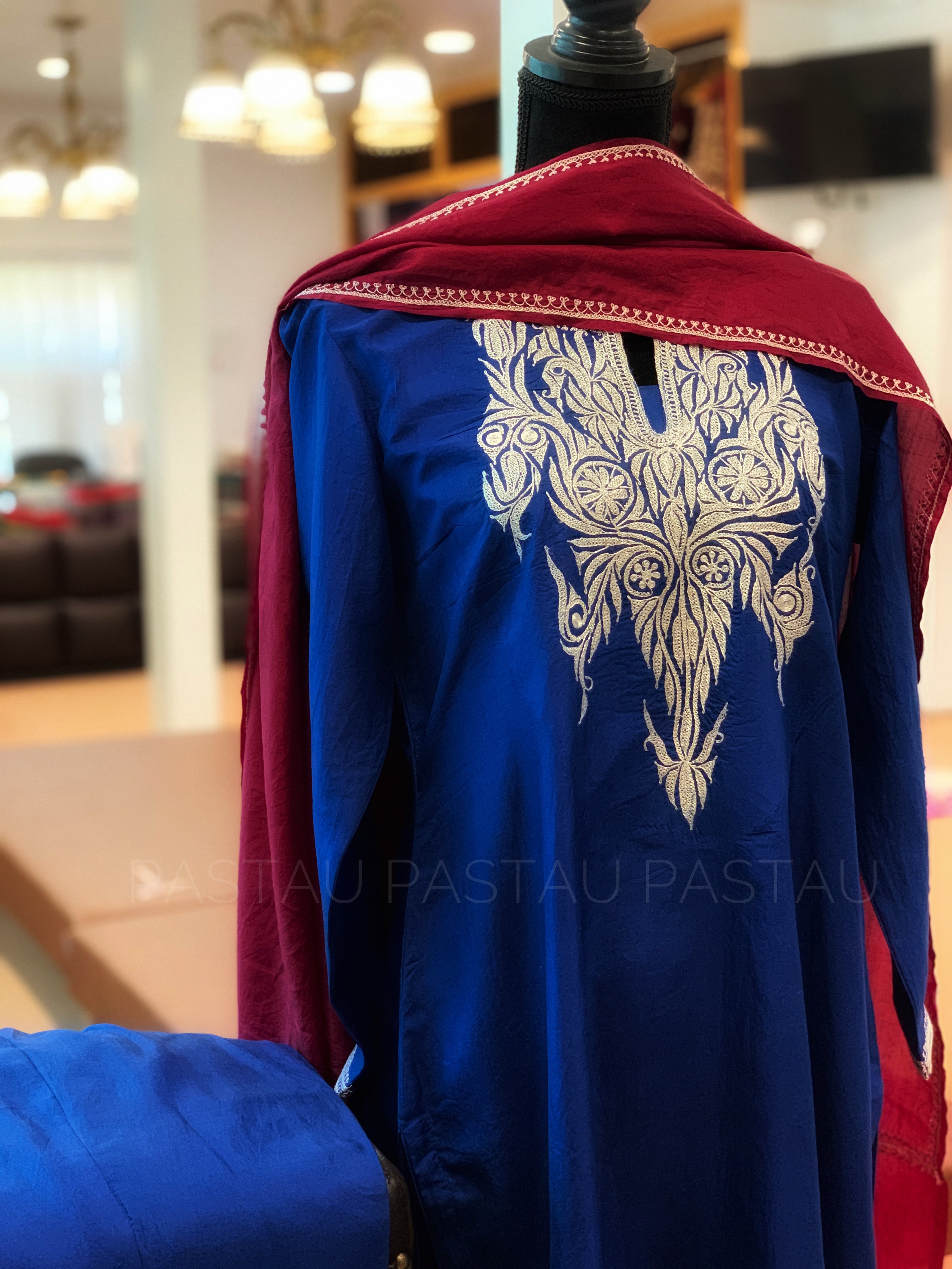 Hand Tilla pure silk 3pc stitched