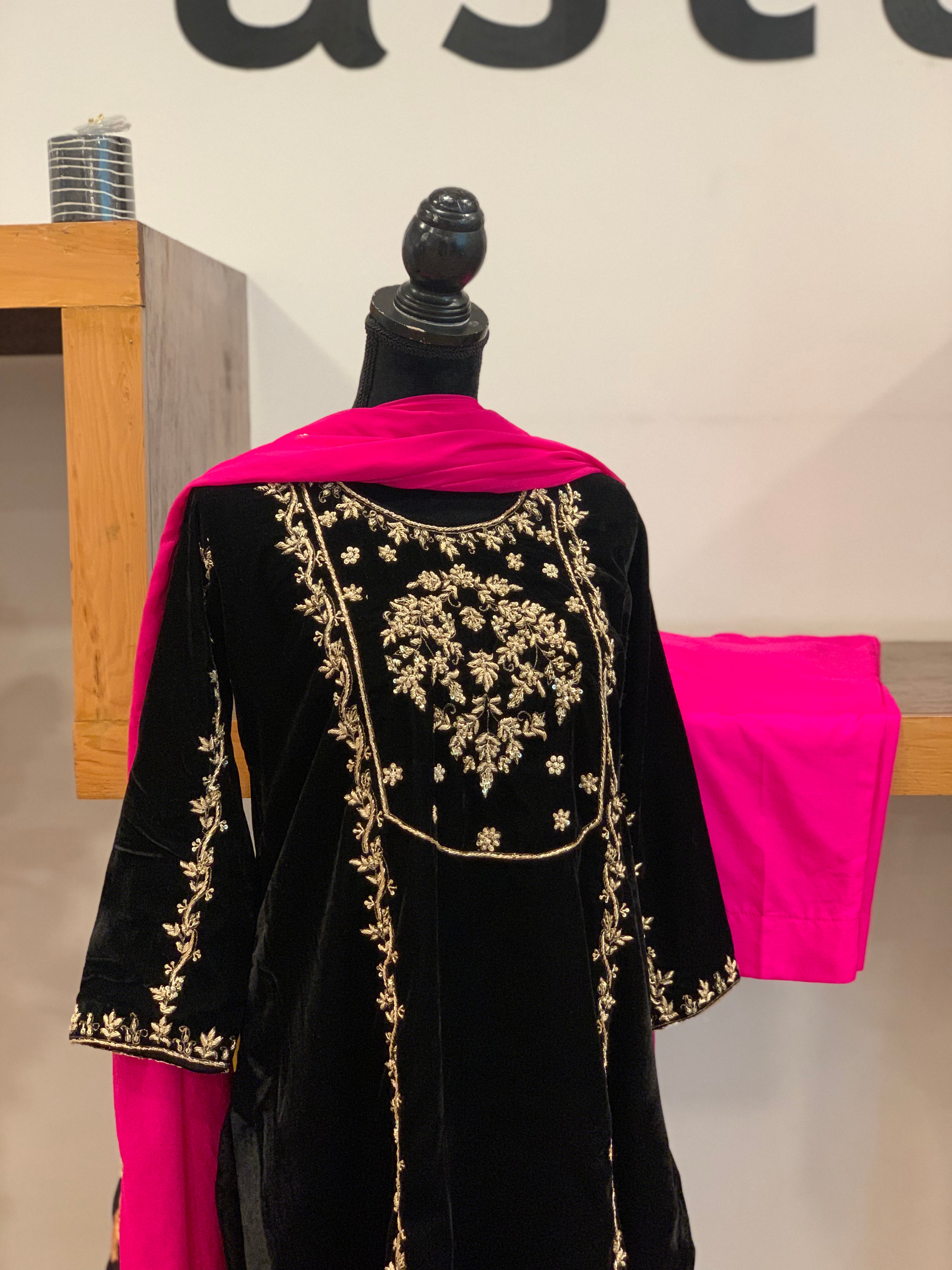 Hand embroidered Suit 3pc stitched.m