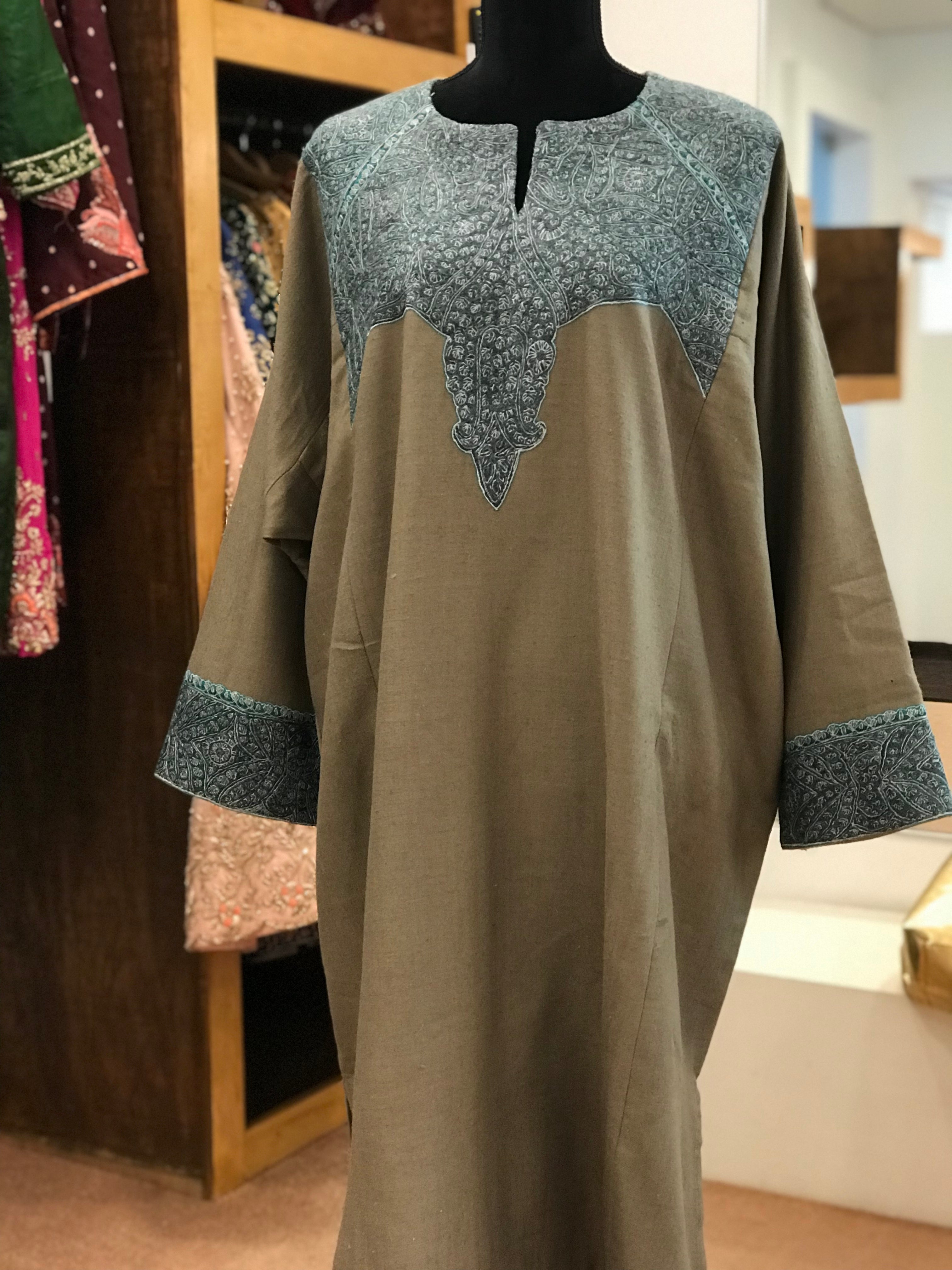 Natural shade pashimna count blend with handsozni -PCB002